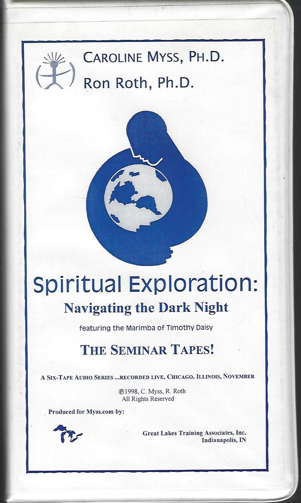 Spiritual Exploration Navigating the Dark Night Caroline Myss Ron Roth cassettes