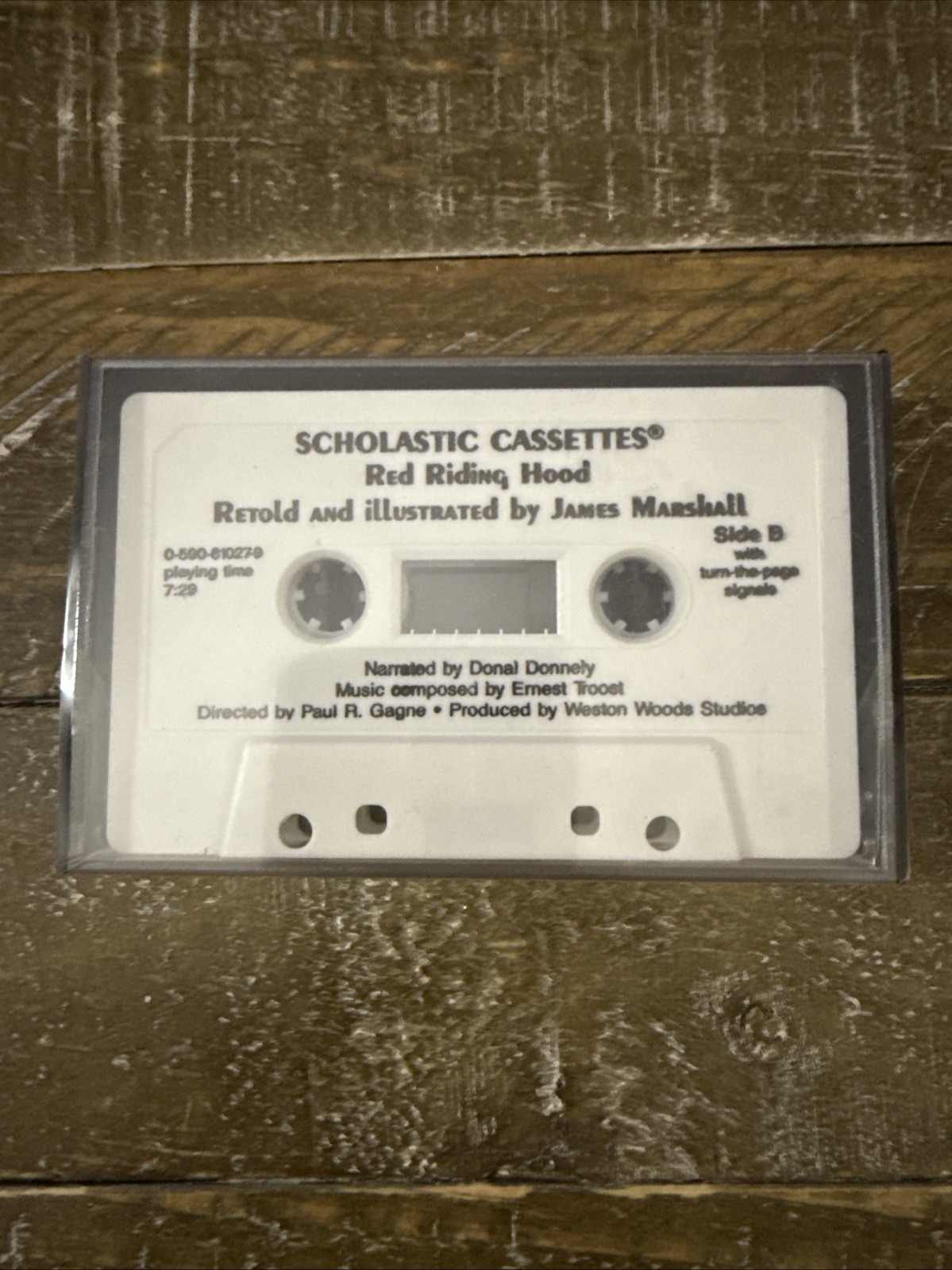 Scholastic Red Riding Hood Audio Book On Cassette