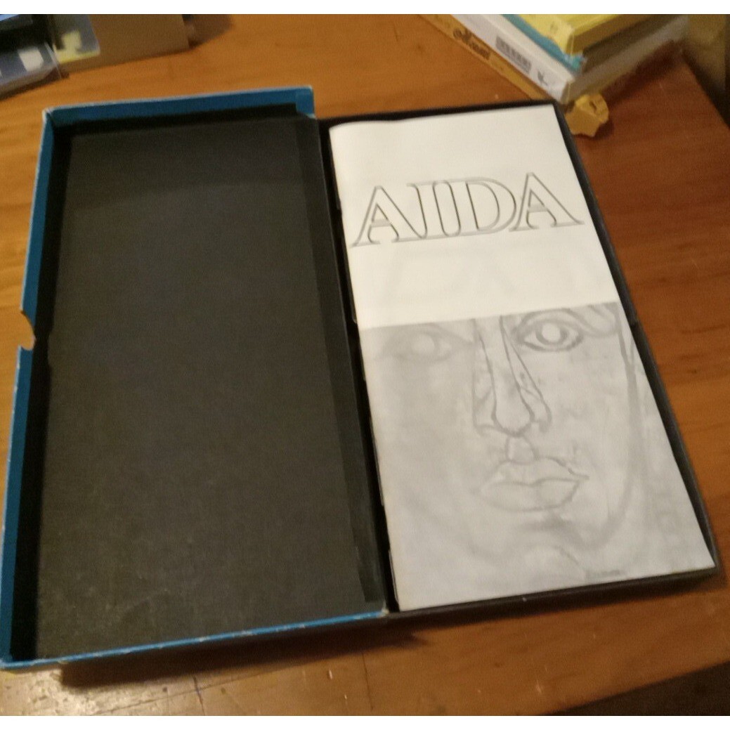 Verdi Leontyne Price As Aida John Alldis Choir 1977, 3 Audio Cassette Tapes box