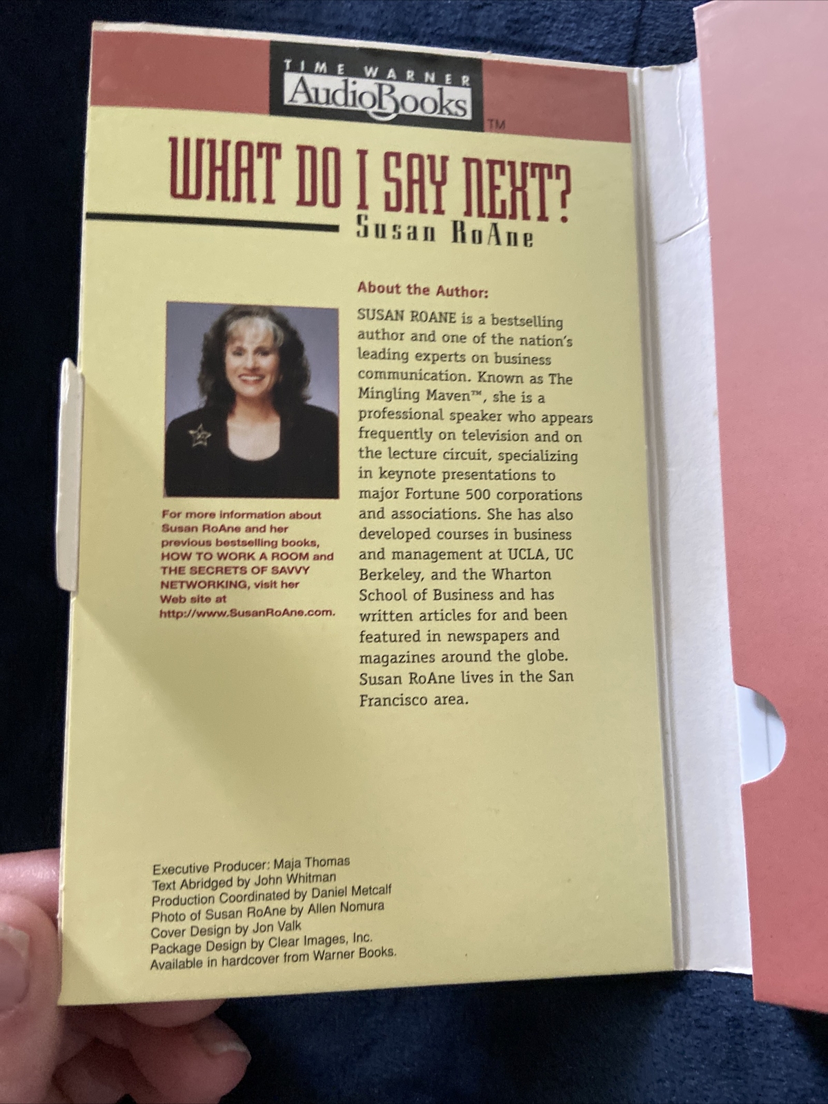 What Do I Say Next? Talking Your Way to Business & Social Success Audio Cassette