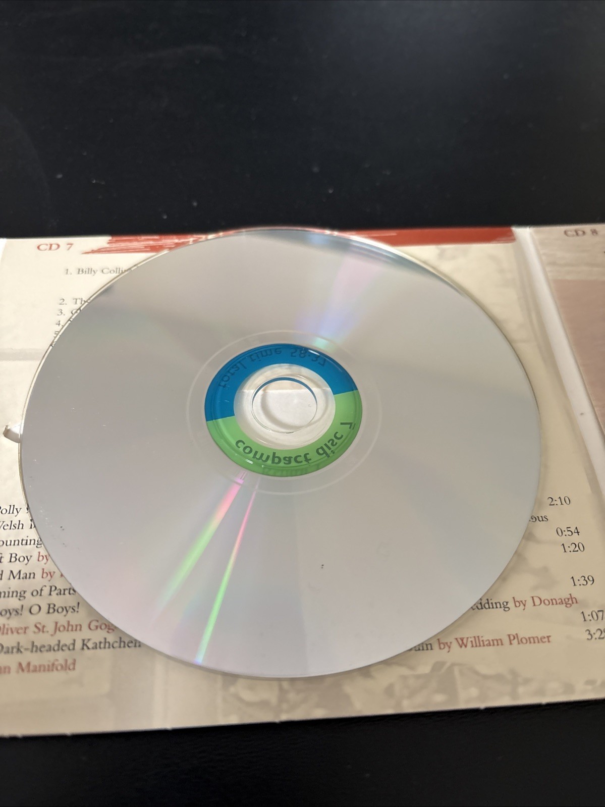 Dylan Thomas Reading — The Caedmon Collection, 4 Compact Discs CDs 5 — 8