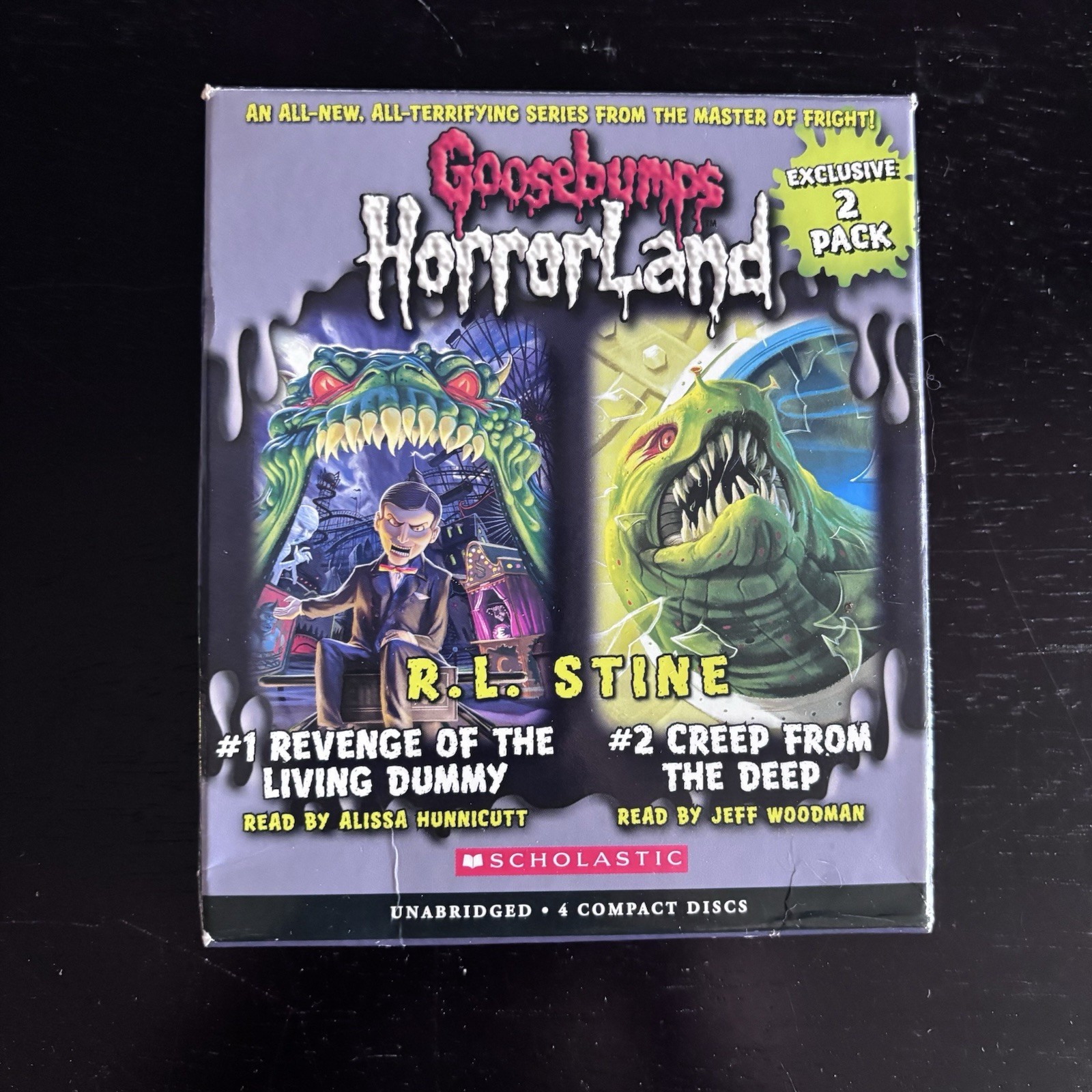 Goosebumps HorrorLand 2 Pack Revenge of the Living Dummy / Creep From The Deep
