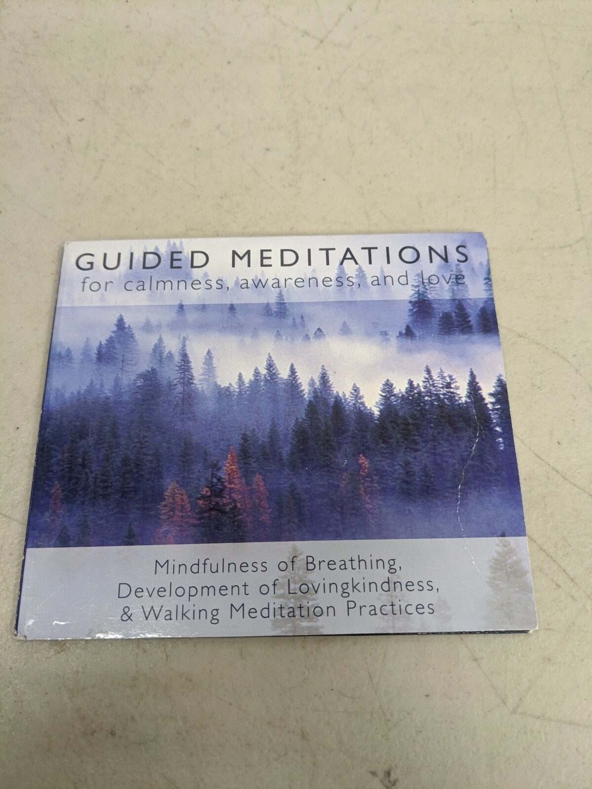 Various Artists : Guided Meditations: For Calmness, Awaren CD L1555