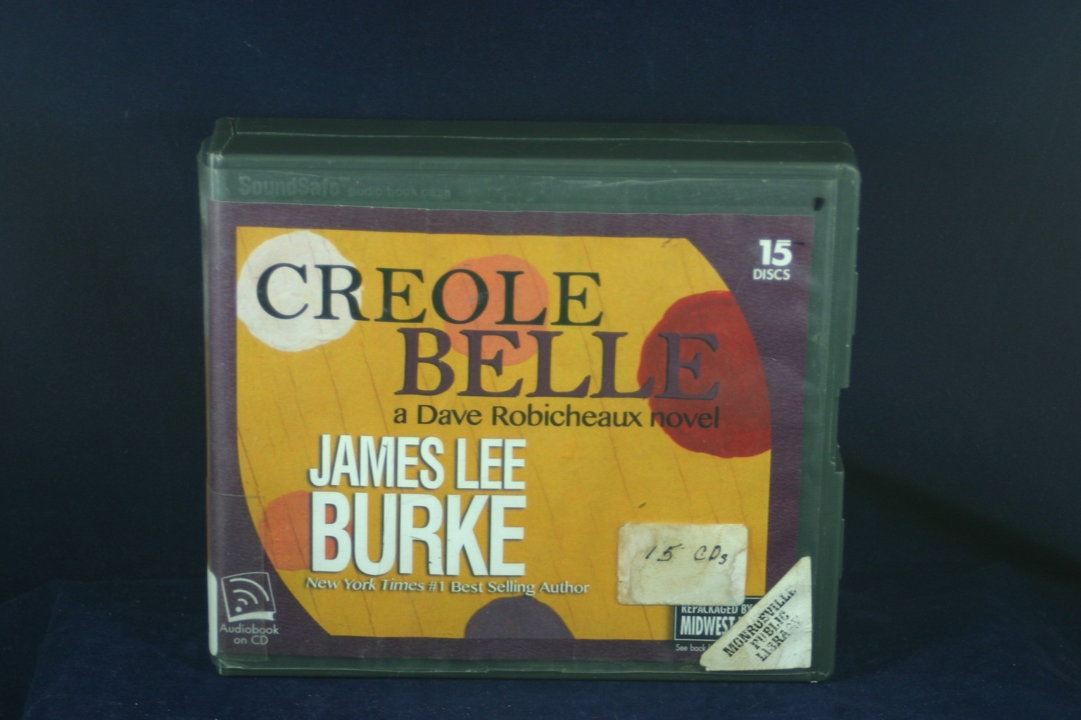 CREOLE BELLE by James Lee Burke Audio Book on CD Ex-Library