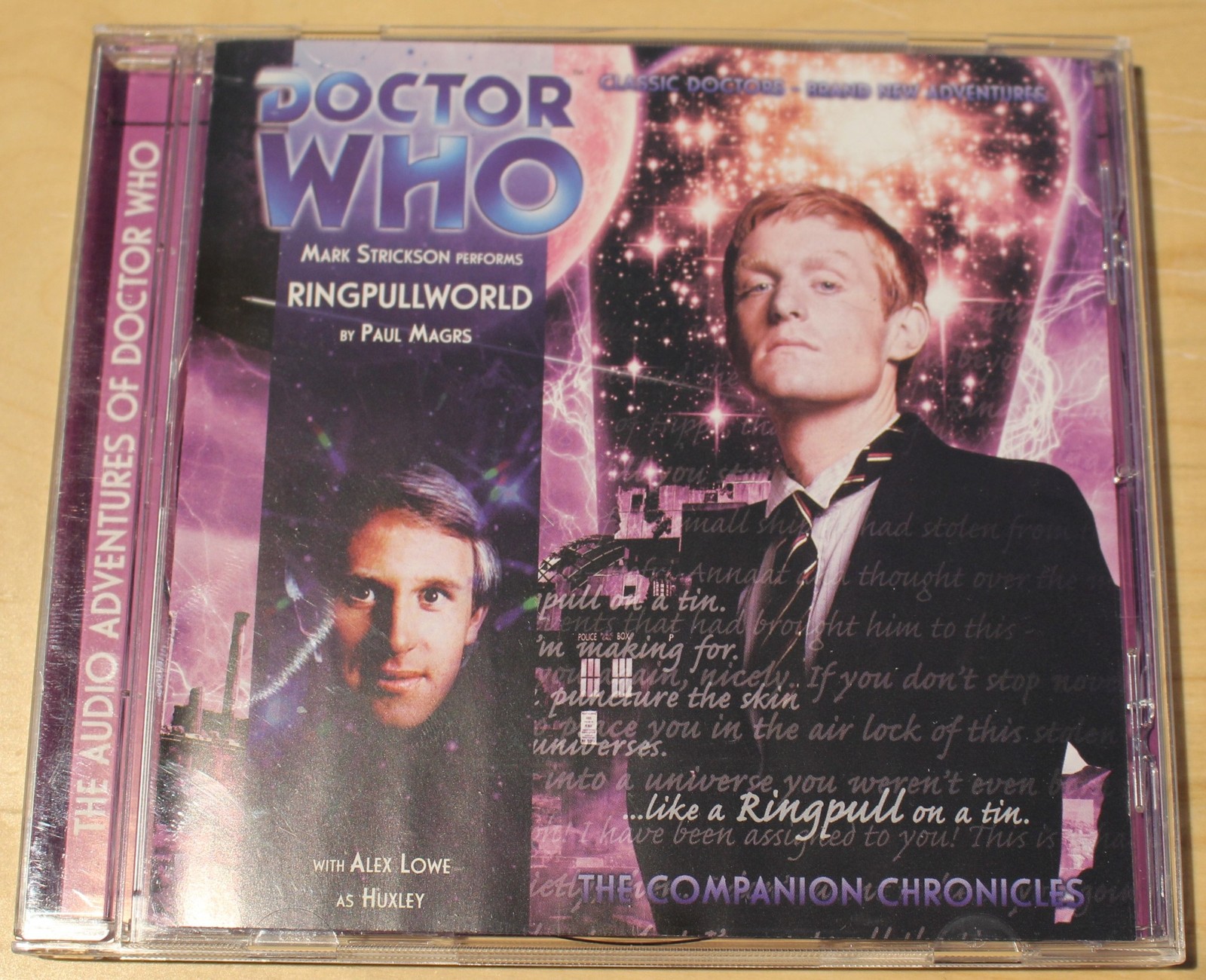 Doctor Who: The Companion Chronicles — 4×5-Ringpullworld — Audio CD