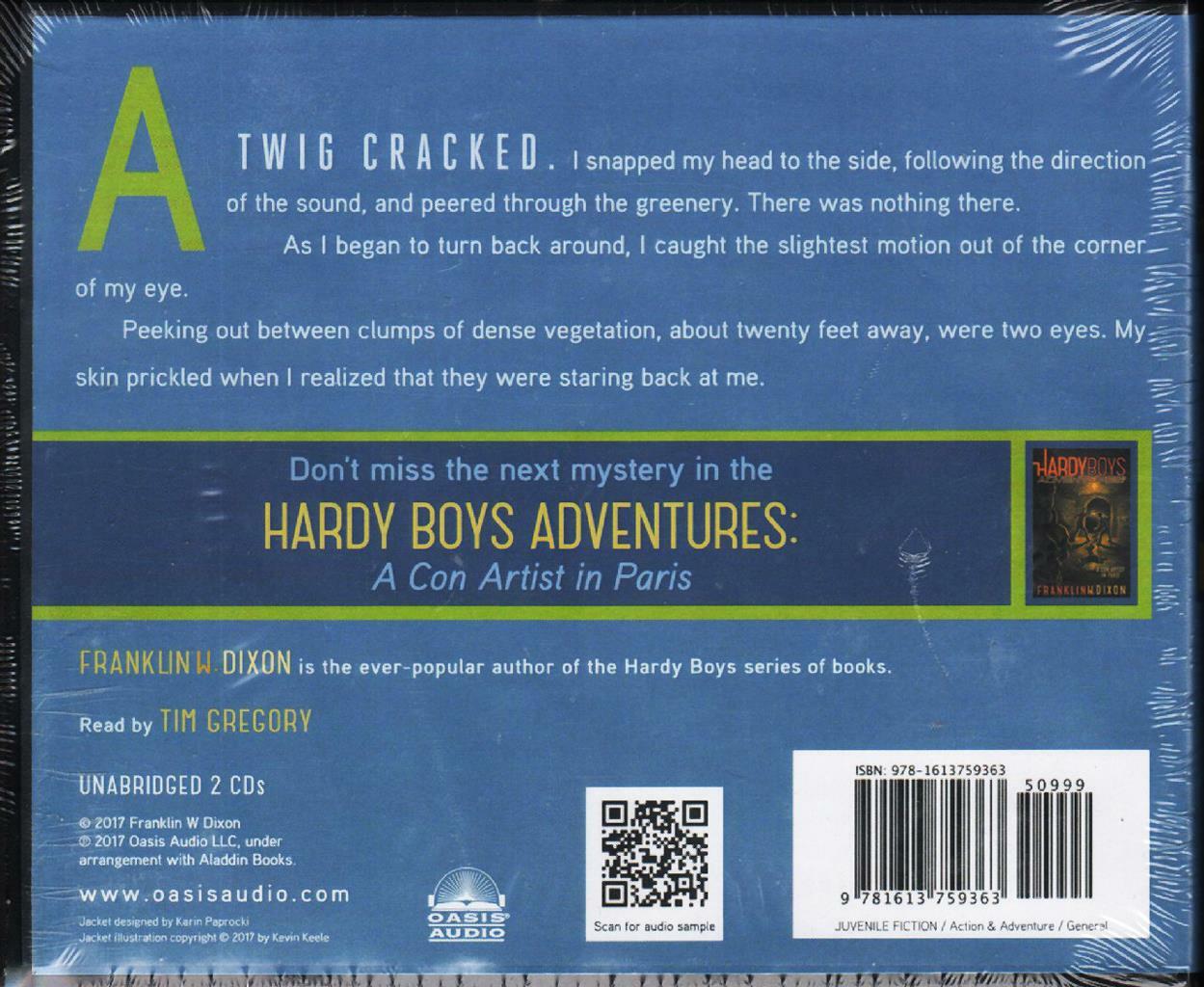 New Hardy Boys Audio CD Set #14 ATTACK OF BAYPORT BEAST Unabridged Frank Dixon