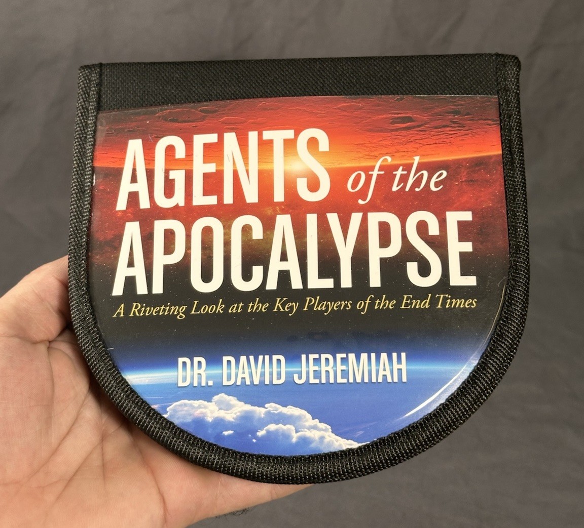 Agents of the Apocalypse by Dr. David Jeremiah Complete 10 CD Zippered Case Set