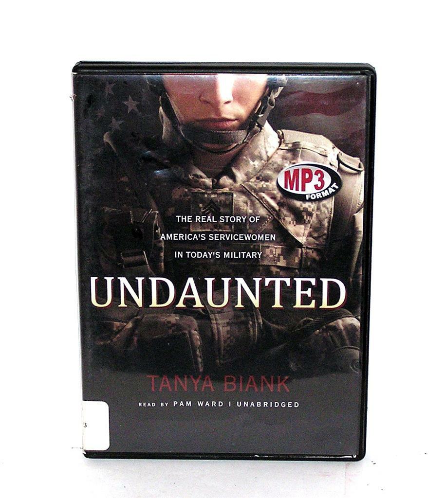BOOK/AUDIOBOOK MP3-CD Tanya Biank Military Women Servicewomen UNDAUNTED