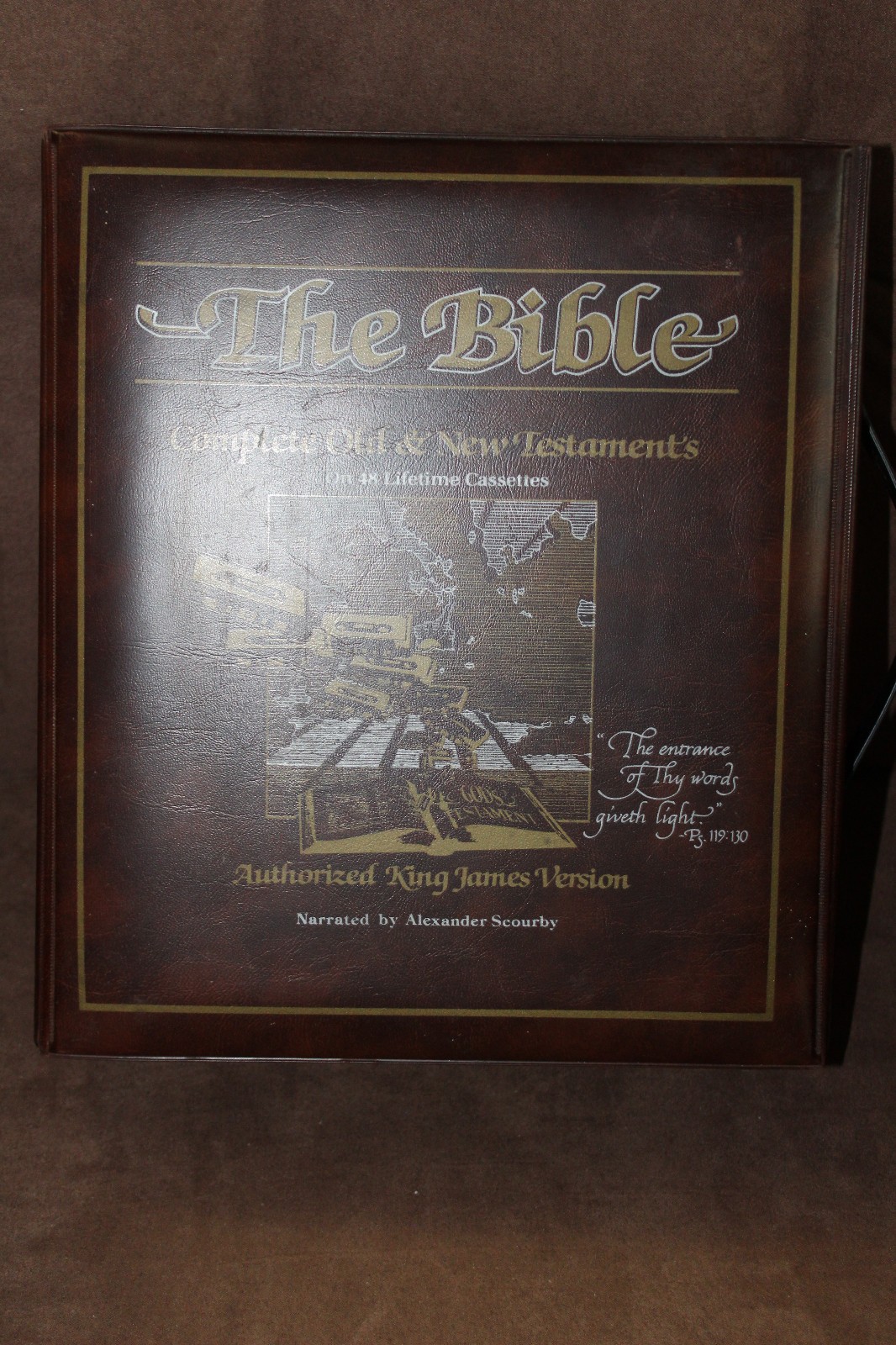 The Bible KJV Complete Set Cassette Tapes w/ Case Preowned