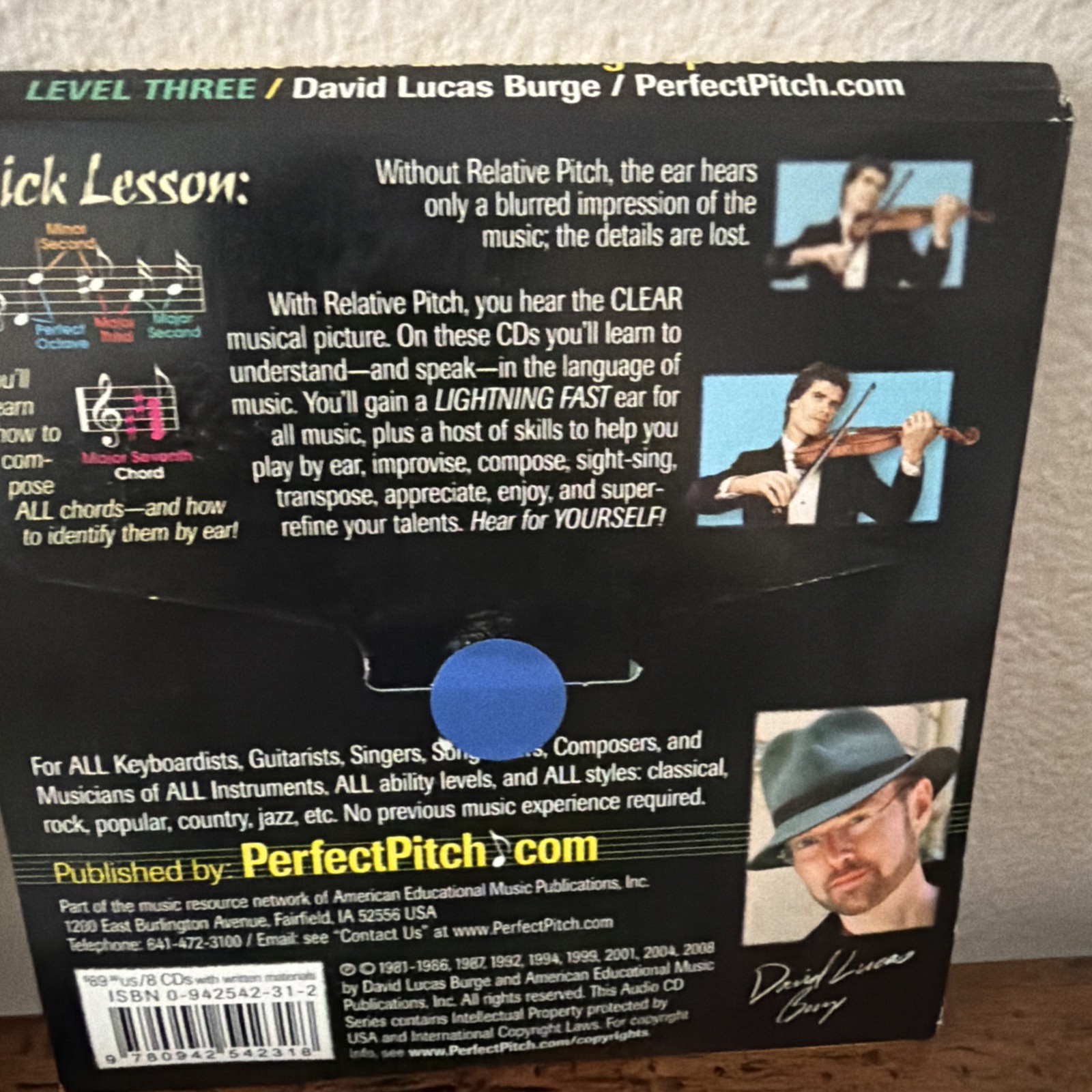 Relative Pitch Ear Training SuperCourse Level 1-5 CD Set — Most Never Opened