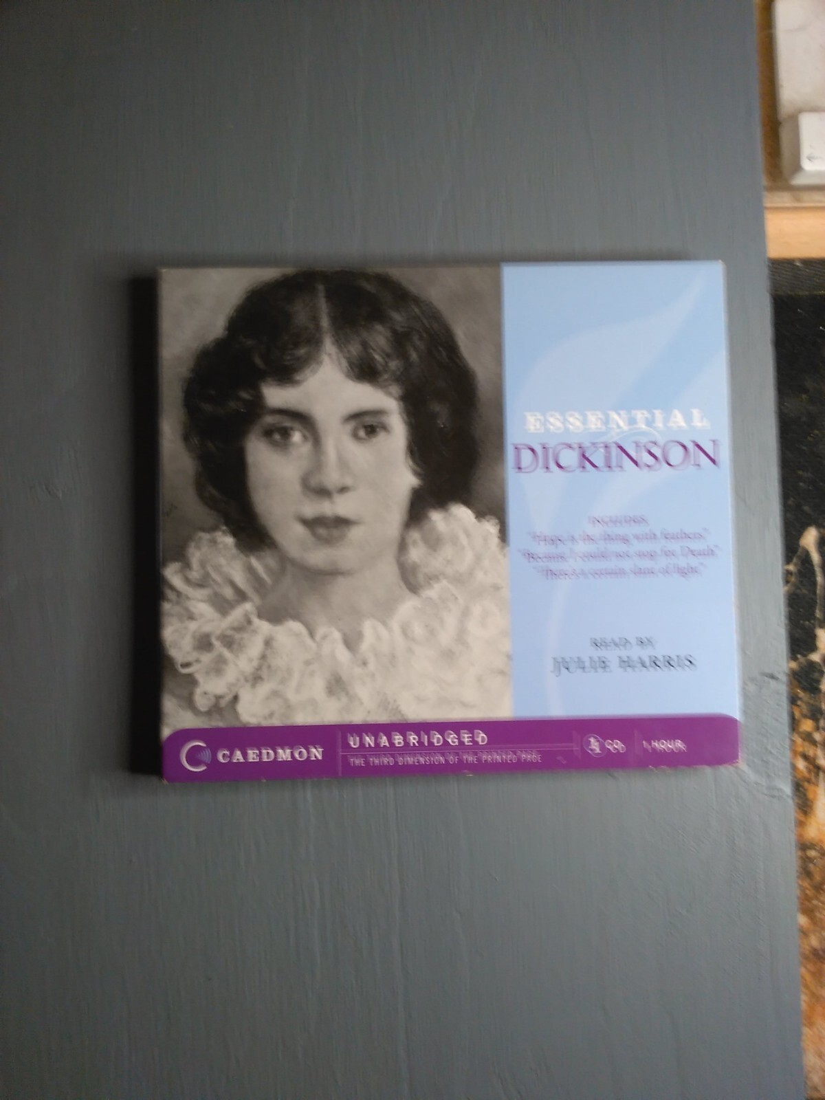 Essential Emily Dickinson cd audio book (Caedmon 2006)