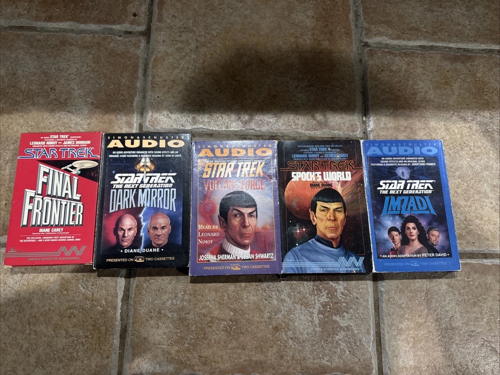 Star Trek Ser. Final Frontier Dark Mirror, Vulcans Forge ￼ Sparks World, Imzaki