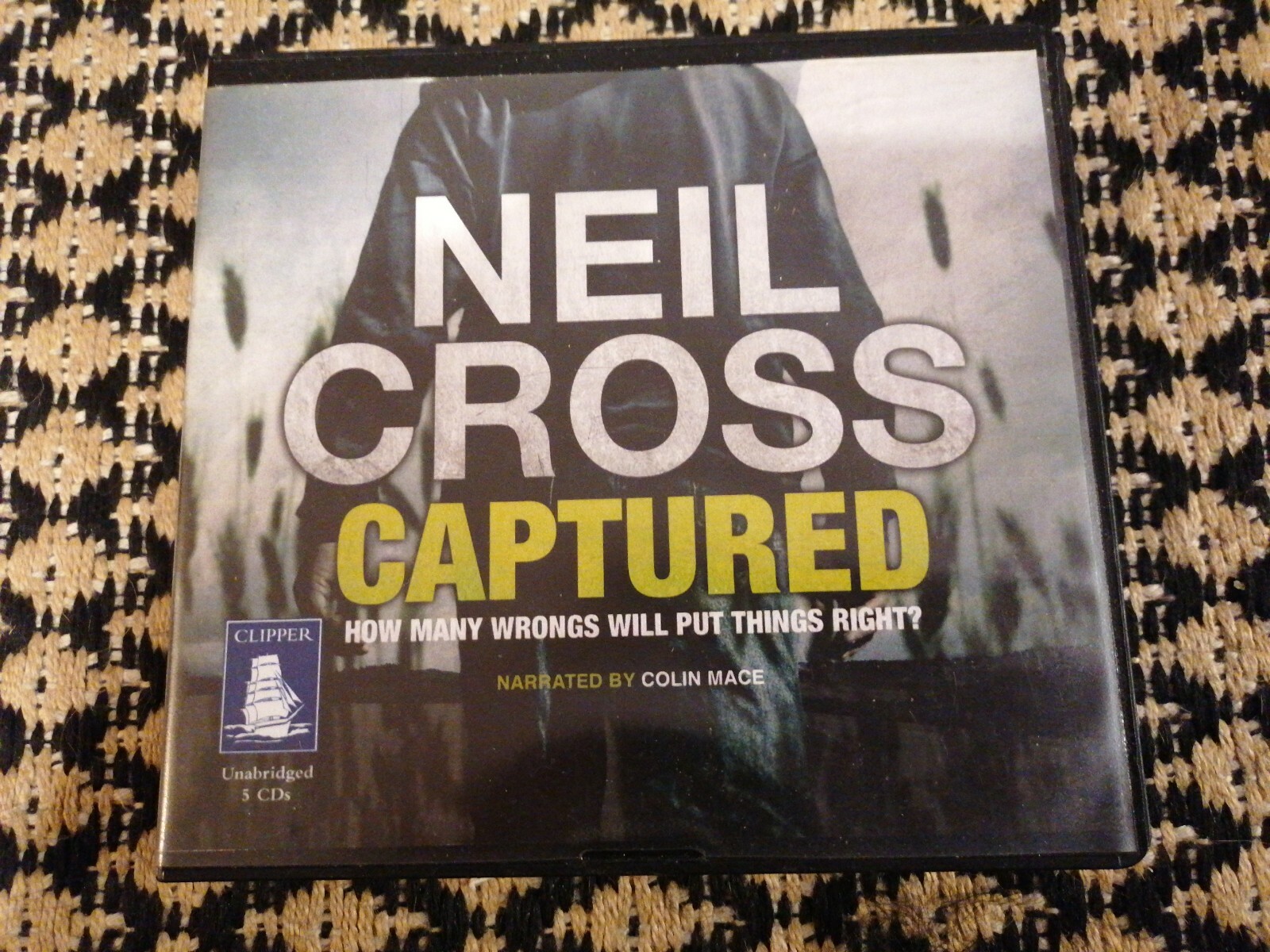 CAPTURED by Neil Cross (Audio CD) 5 Disc Set VGC