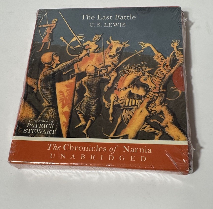 The Chronicles of Narnia The Last Battle C. S. Lewis 2004 5-CD Unabridged New