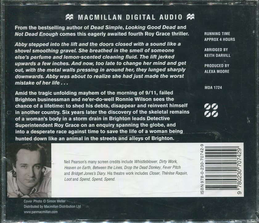 Peter James Dead Man’s Footsteps audiobook CD NEW read by neil Pearson abridged