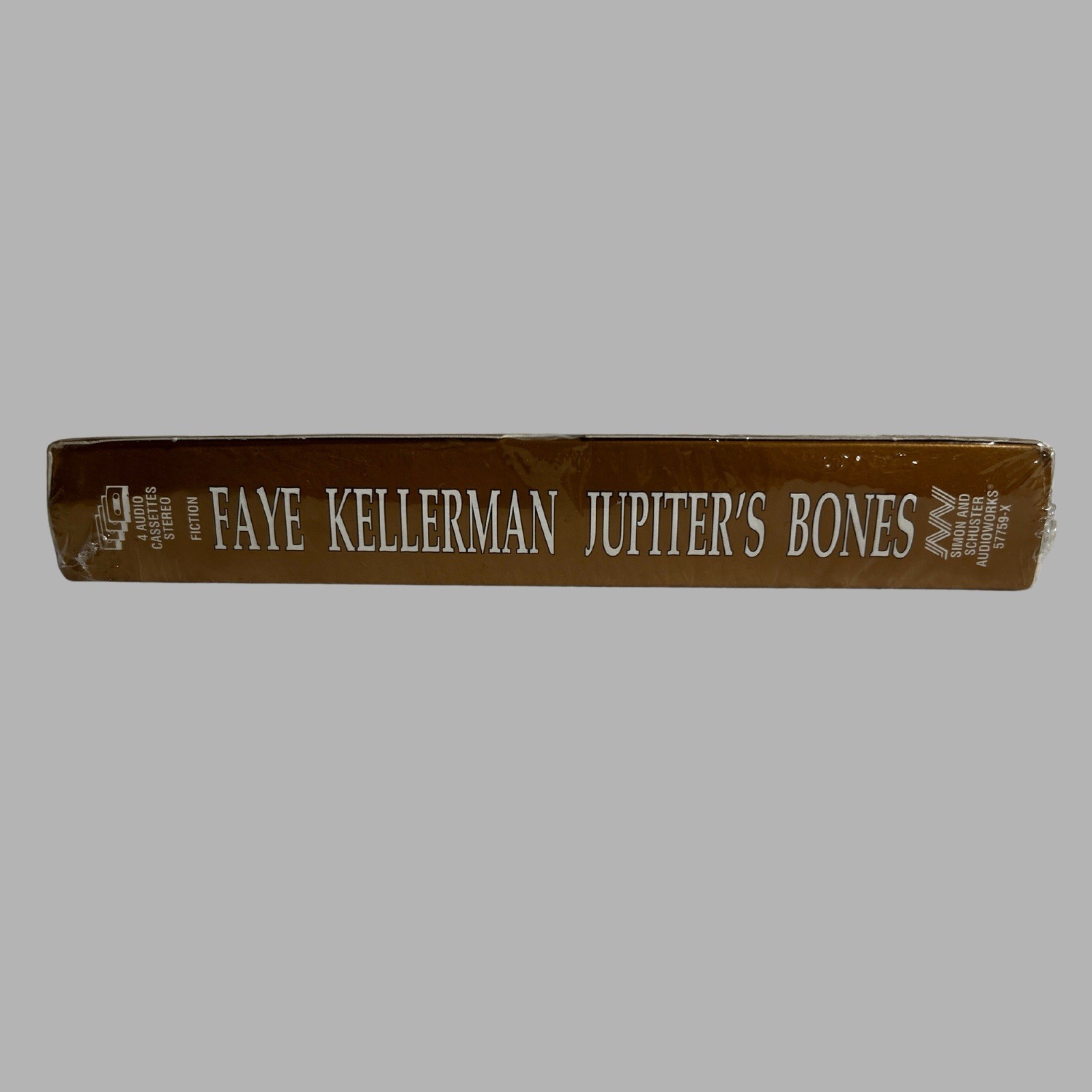 NEW SEALED Jupiter’s Bones Faye Kellerman Audiobook Cassette 1999Vtg Jordan Lage