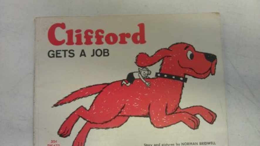 Clifford Gets A Job (Clifford 8×8) — Paperback, by Bridwell Norman — Very Good