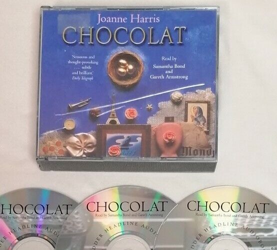AUDIO BOOK — Joanne Harris Chocolat Read By S. Bond & G. Armstrong Abridged CD