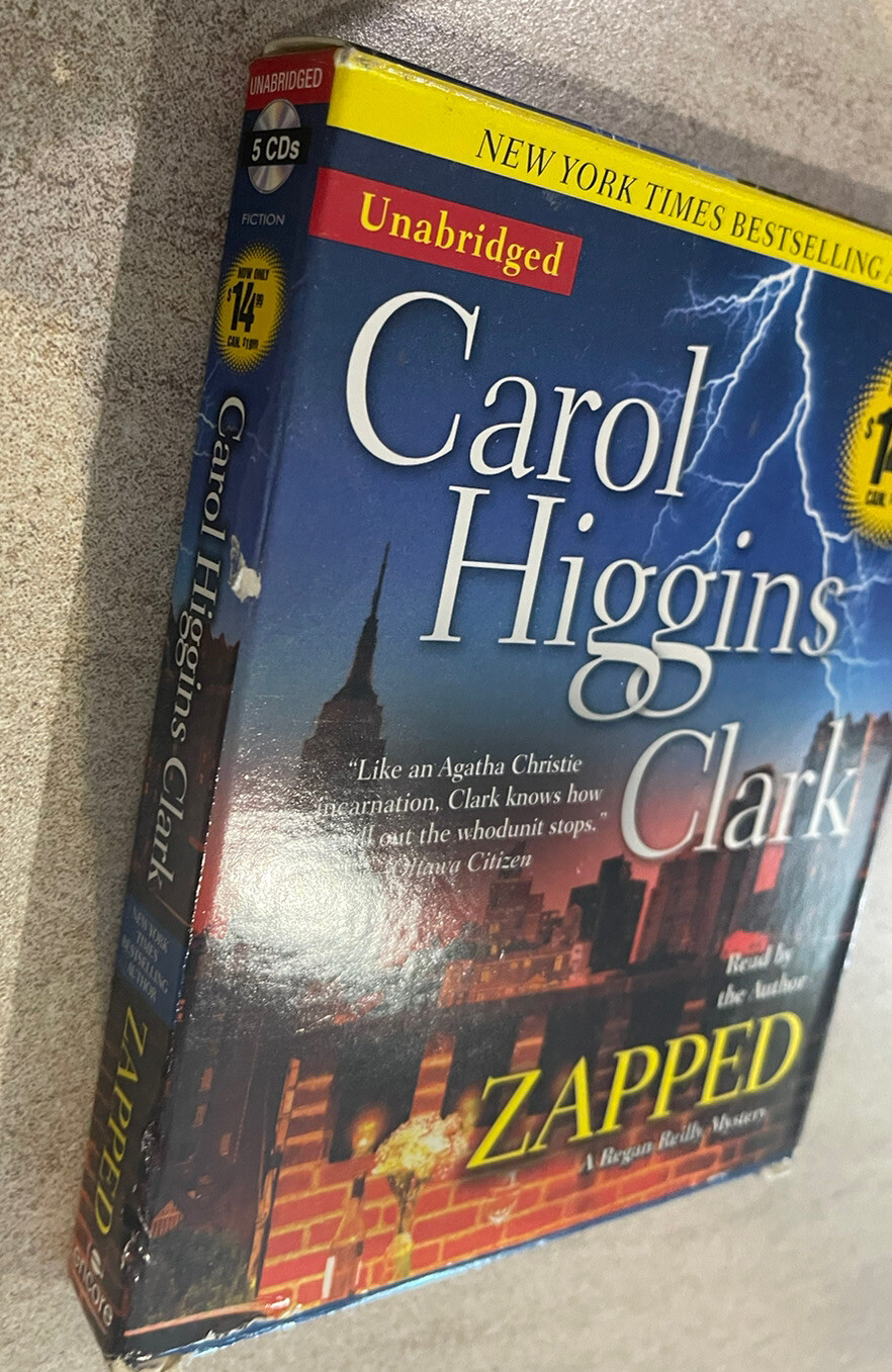 Carol Higgins Clark Audiobook CD-Zapped