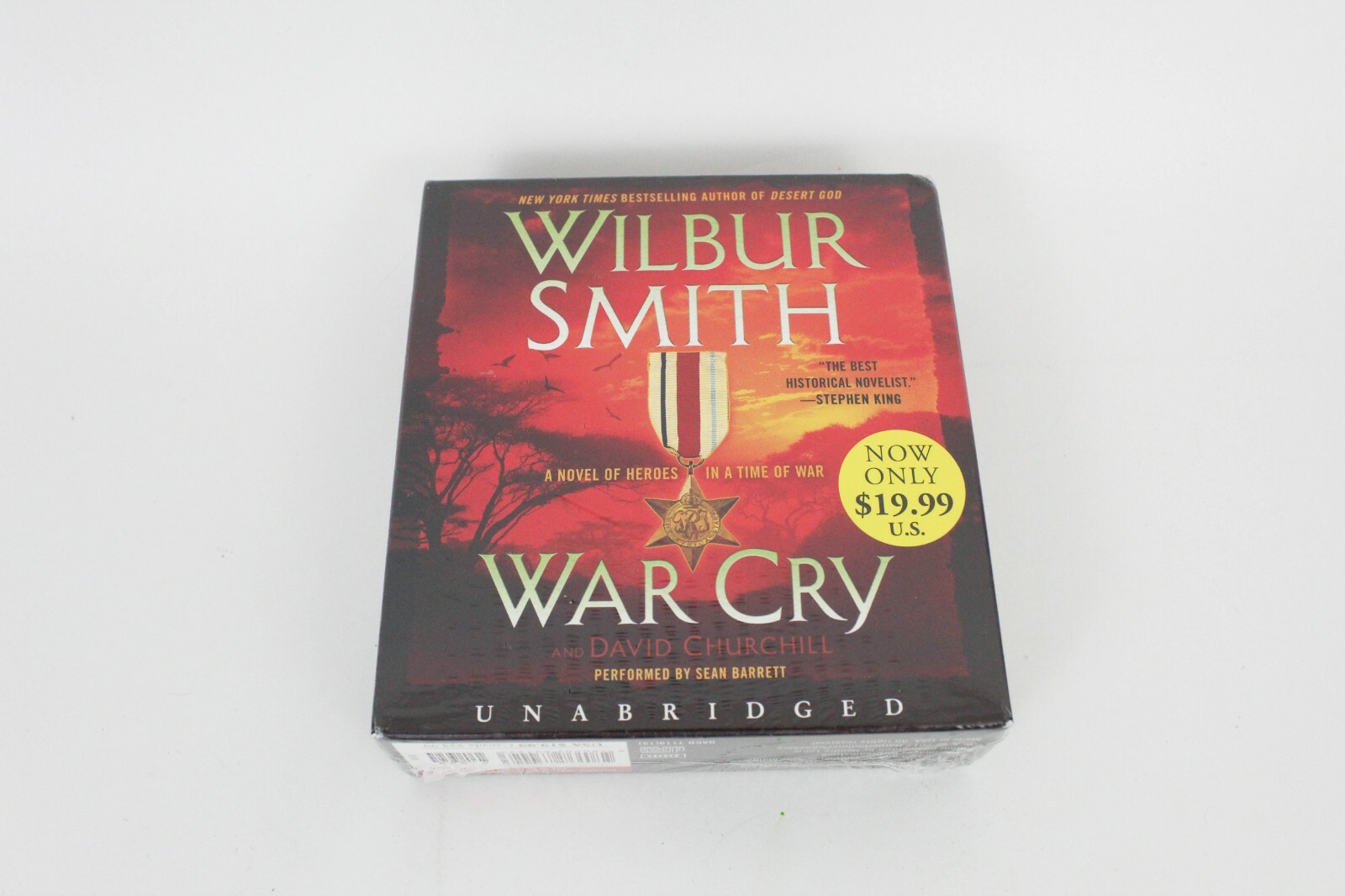 War Cry Wilbur Smith Audio Book Unabridged Legendary Courtney Family Saga 17 hrs