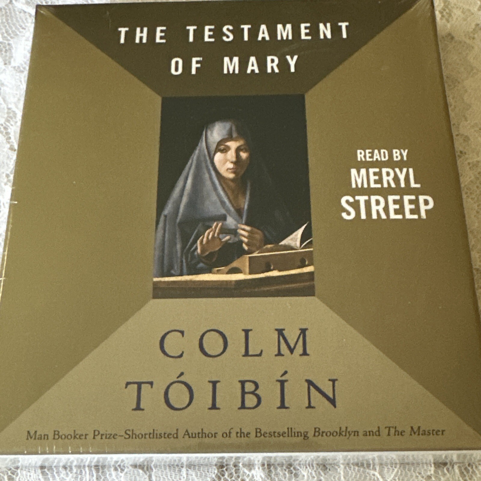 New The Testament of Mary by Colm Tóibín Audiobook 3 CDs Read by Meryl Streep