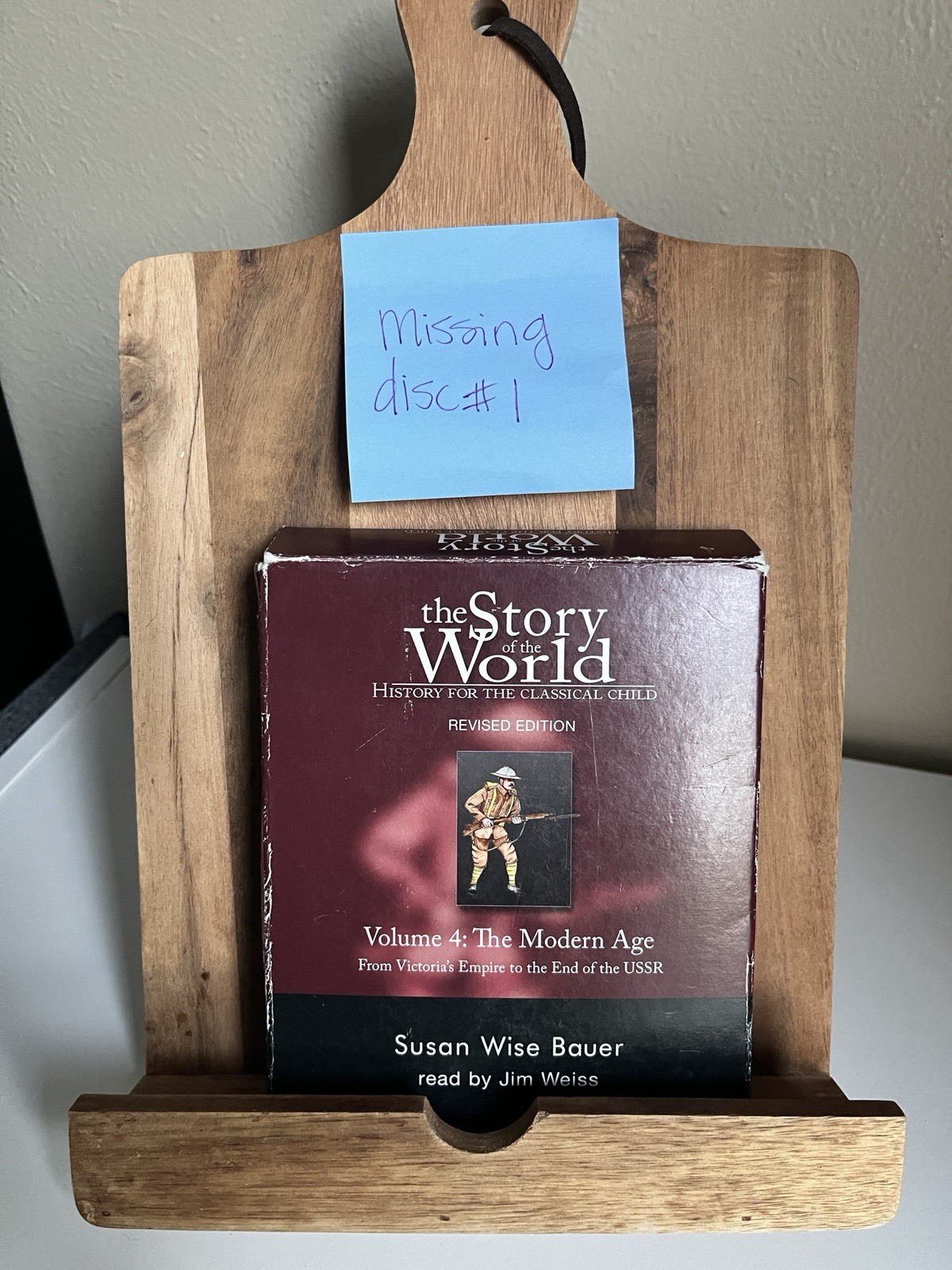 Story Of The World Audio CDs Volume 4: The Modern Age (Missing One)