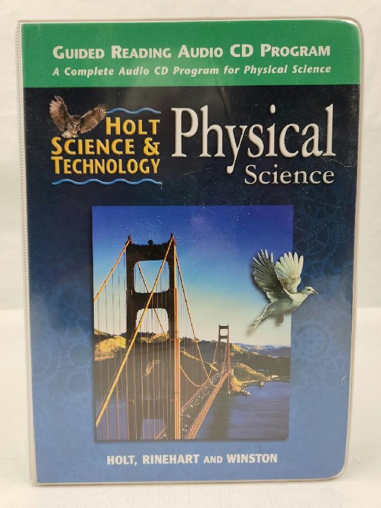 Holt Science & Technology Physical Science Guided Reading Audio CD Program
