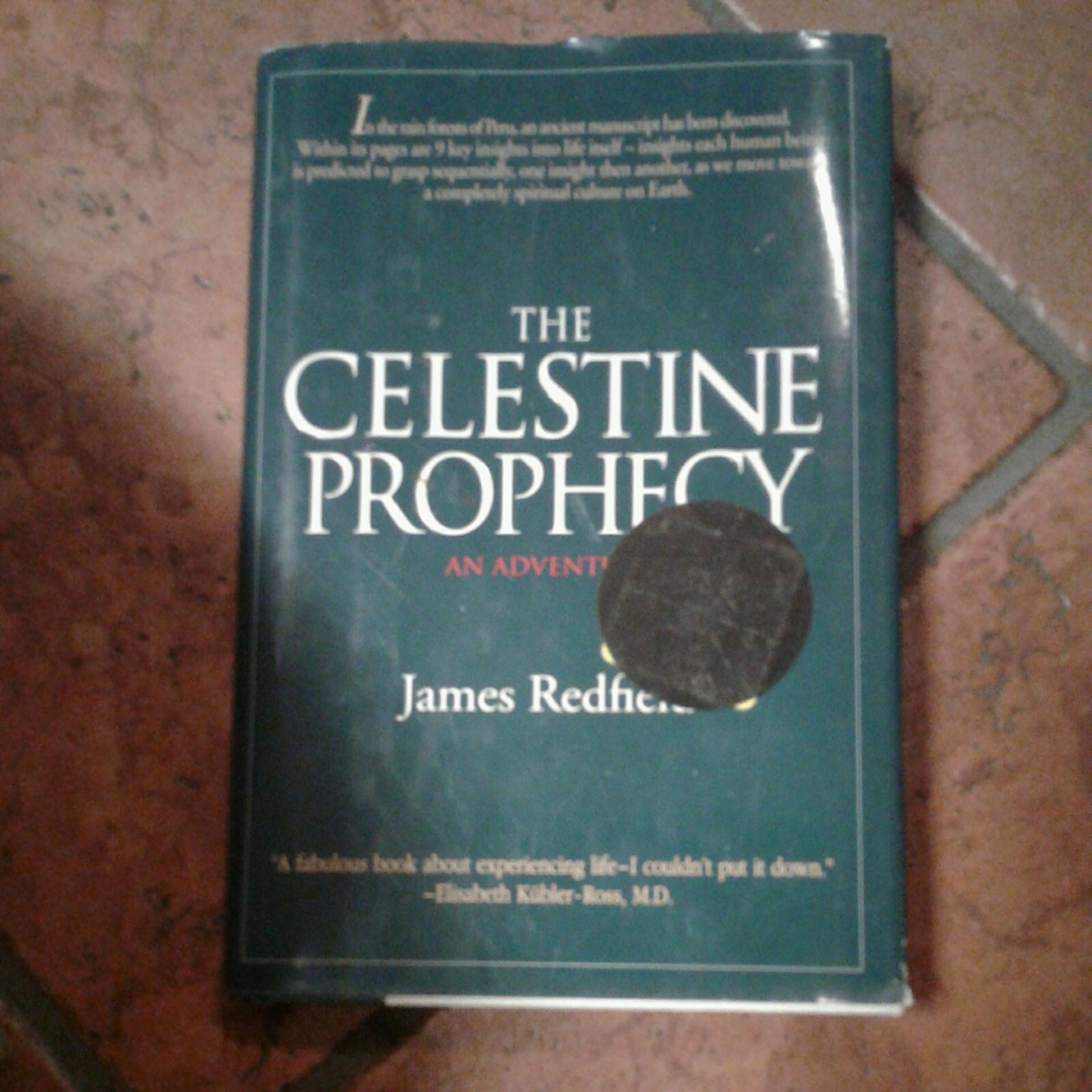 The Celestine Prophecy by James Redfield Hardcover W/Dust Jacket