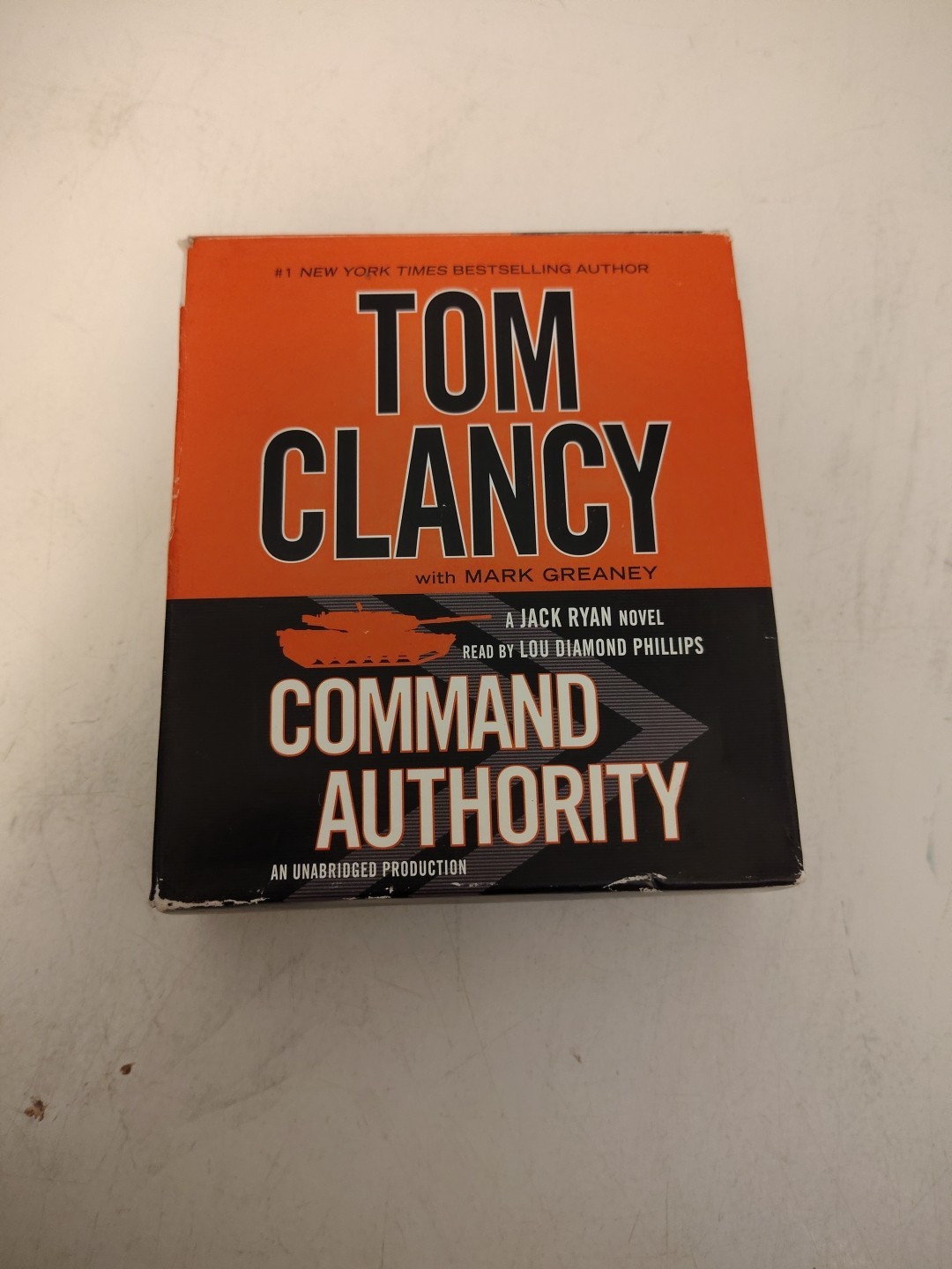 TOM CLANCY COMMAND AUTHORITY AUDIOBOOK