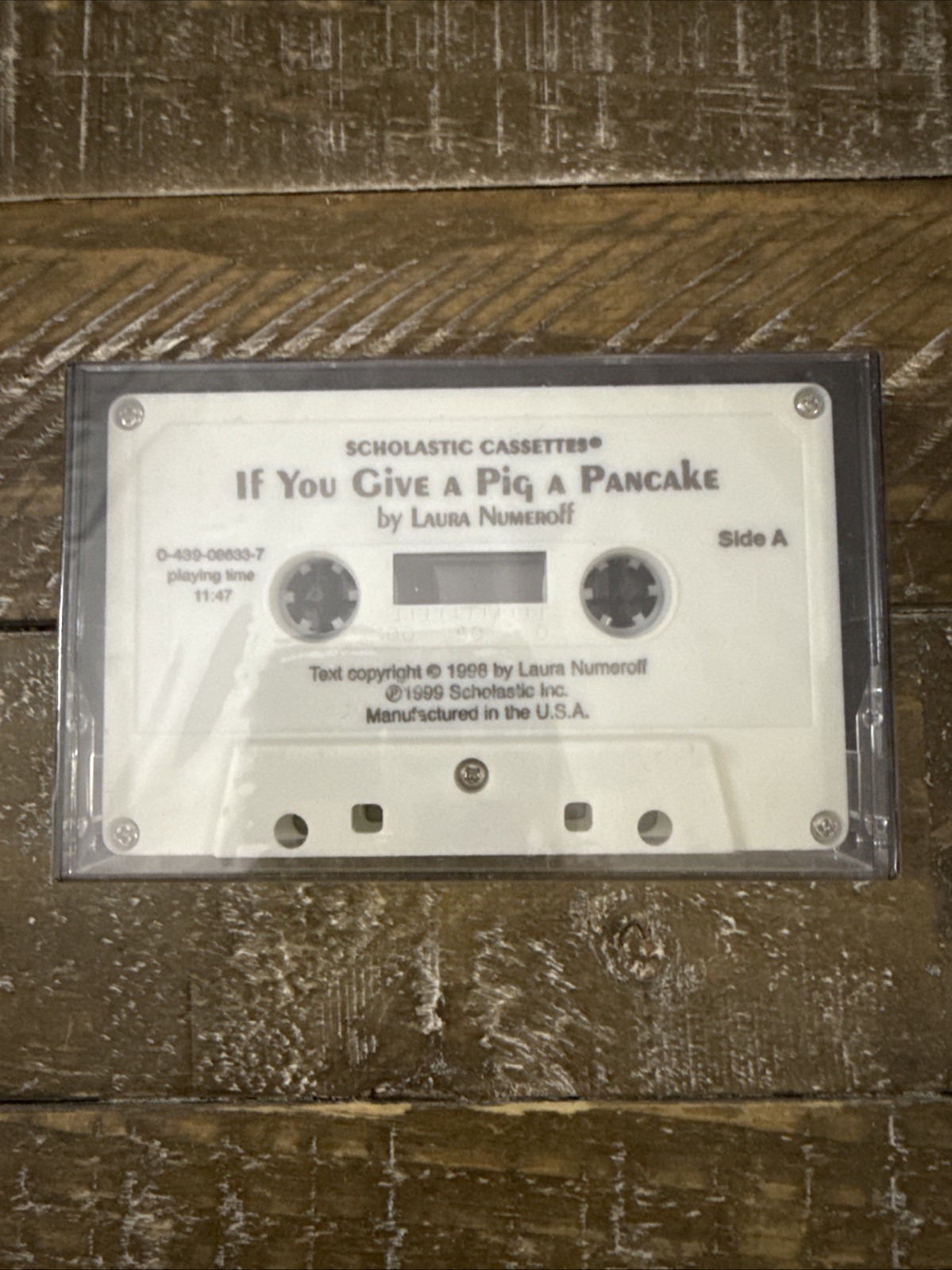 Scholastic If You Give A Pig A Pancake Audio Book On Cassette