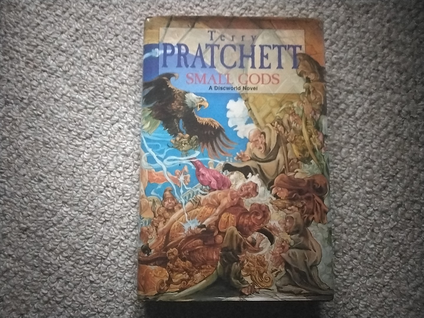 Small Gods (Discworld )-Terry Pratchett, H’back, Gollancz, 1992, 1st ed/1st imp