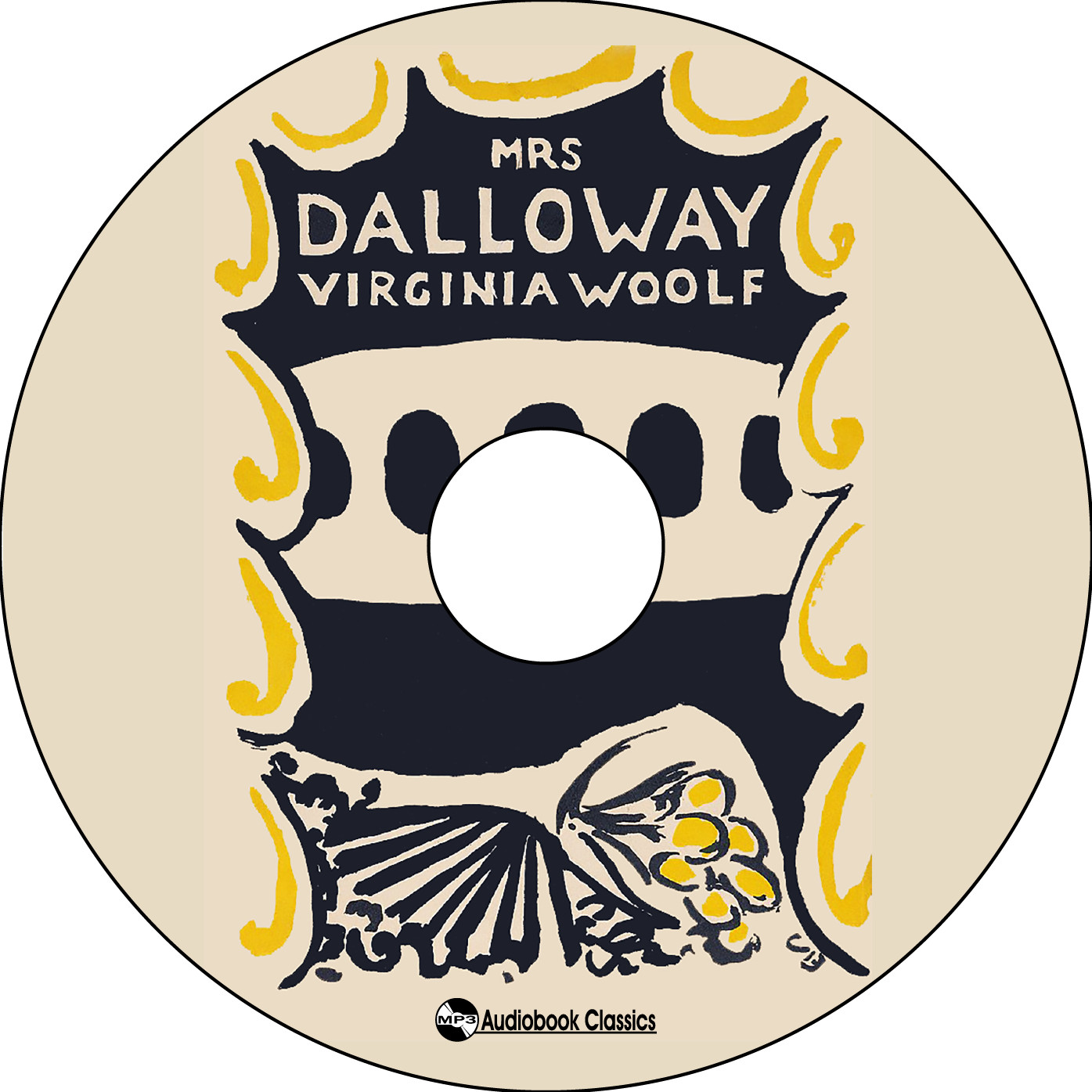 Mrs. Dalloway — Unabridged MP3 CD Audiobook in DVD case