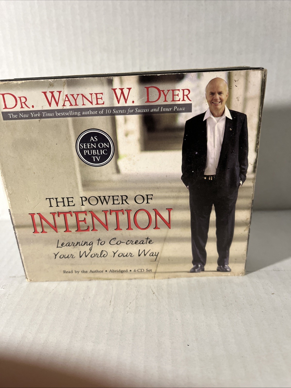 THE POWER OF INTENTION by DR. WAYNE W. DYER 4-CD AUDIO BOOK