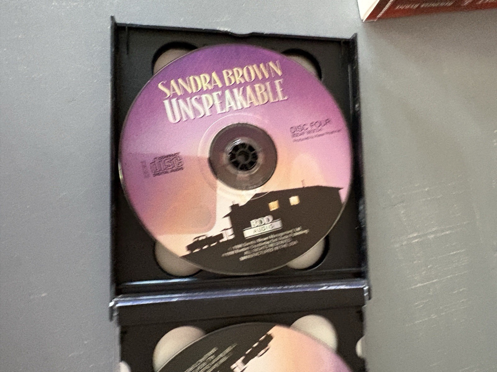 Sandra Brown UNSPEAKABLE Audiobook CD ABRIDGED 5 Compact Discs