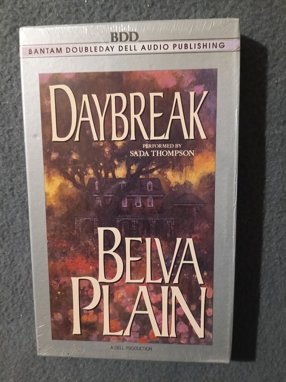 Daybreak by Belva Plain Audiobook 2 Cassettes Read by Sada Thompson BDD 1994