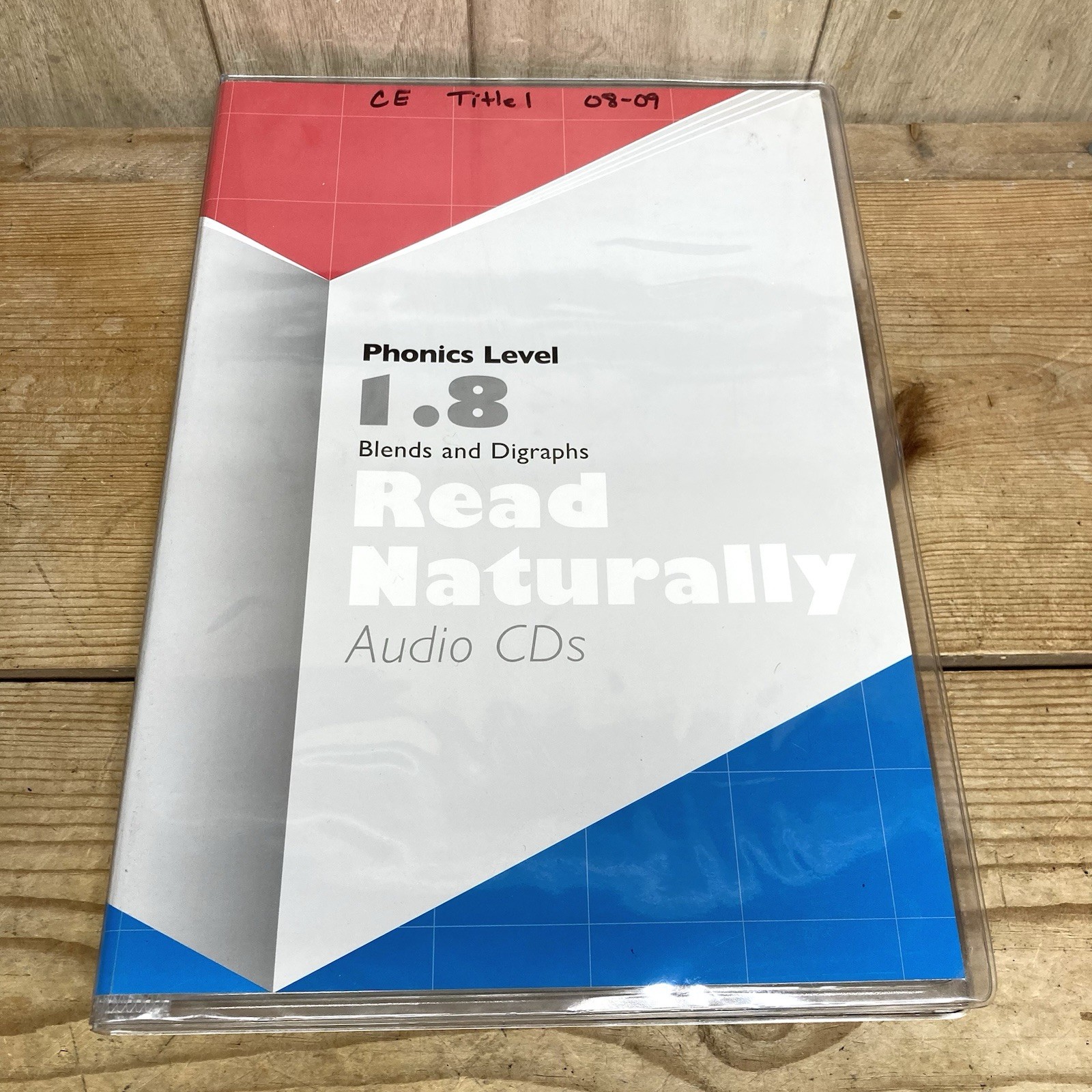 Read Naturally Audio CDs Masters Edition Phonics Level 1.8 Blends and Digraphs