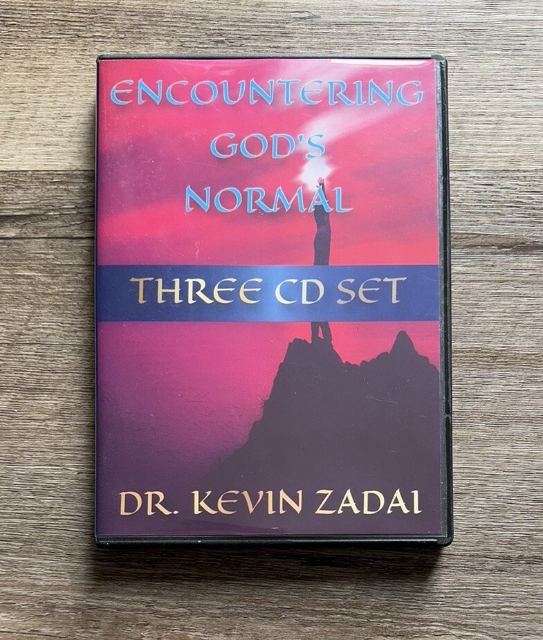 Dr Kevin Zadai ENCOUNTERING GOD’S NORMAL — 3 Audio CD Set Spiritual Warfare RARE