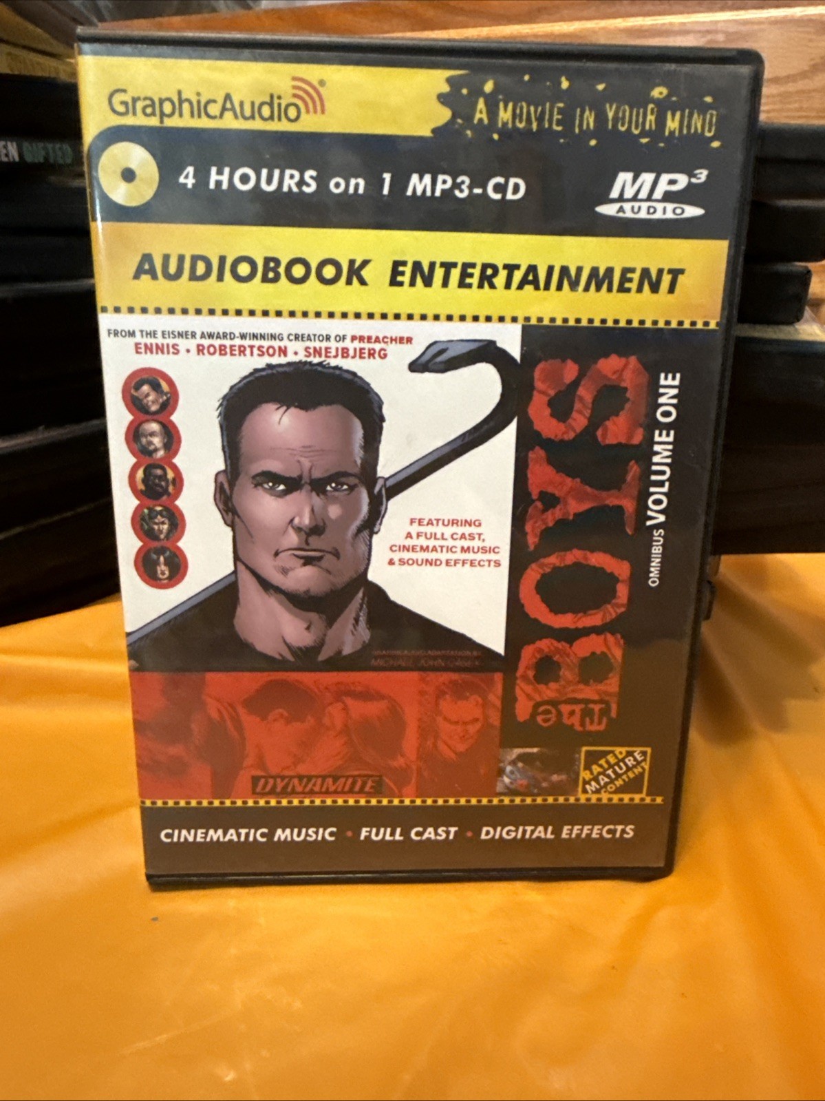The Boys Omnibus Volume 1 Graphic Audio MP3 CD