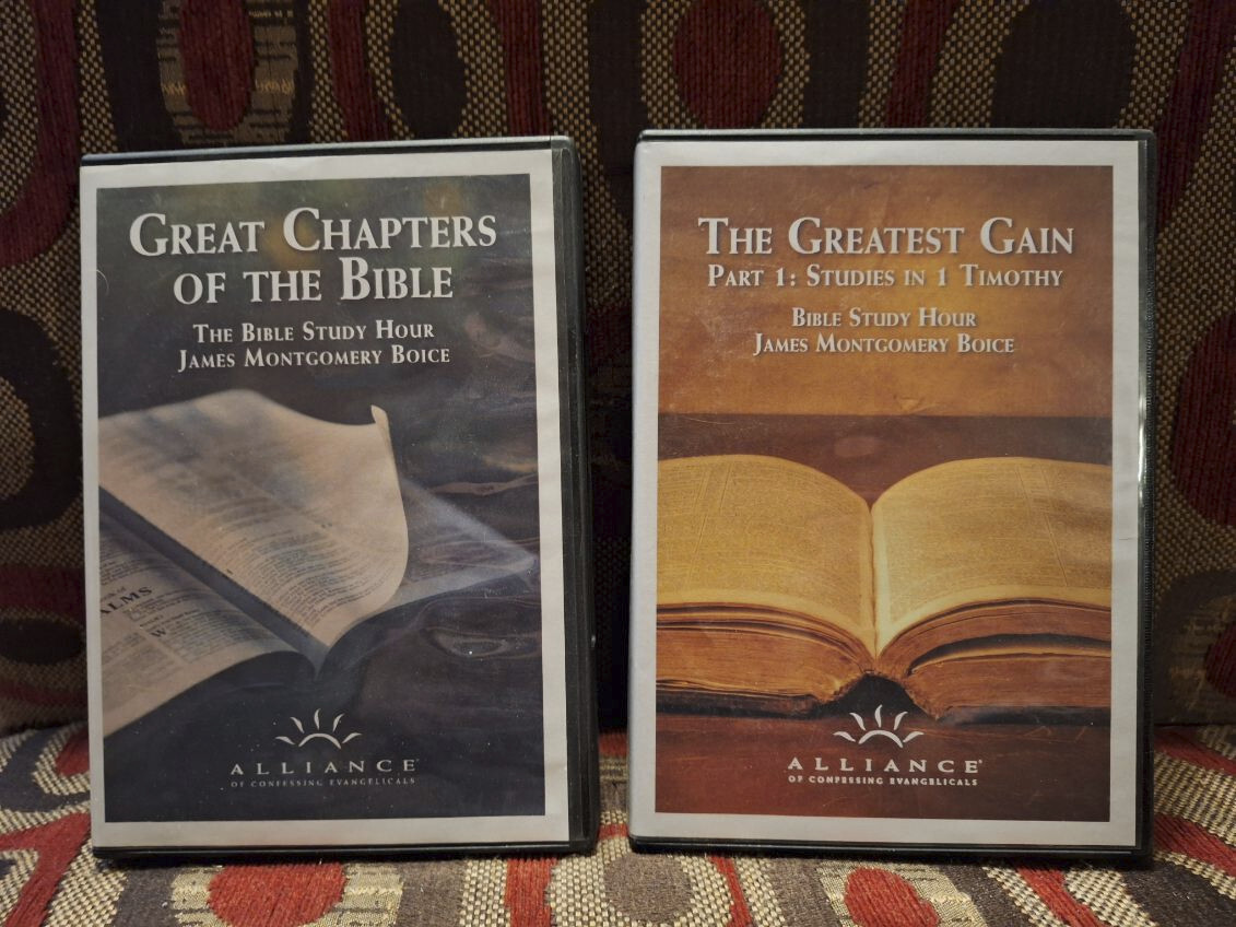 Great Chapters & Greatest Gain ~The Bible Study Hour: 9 CDs~ James M. Boice
