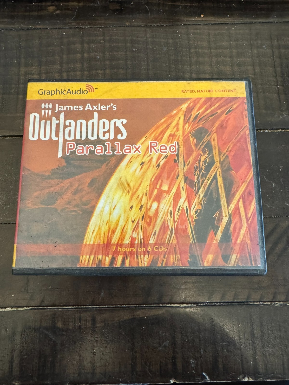 Outlanders 5 : Parallax Red (2007, Compact Disc) James Axler