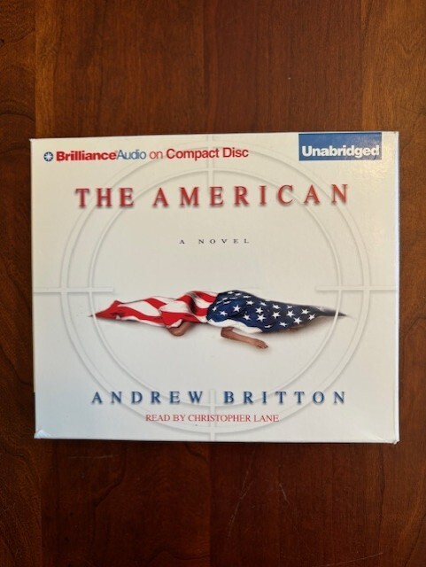 The American Unabridged Andrew Britton AUDIO BOOK CD military CIA assassin Used