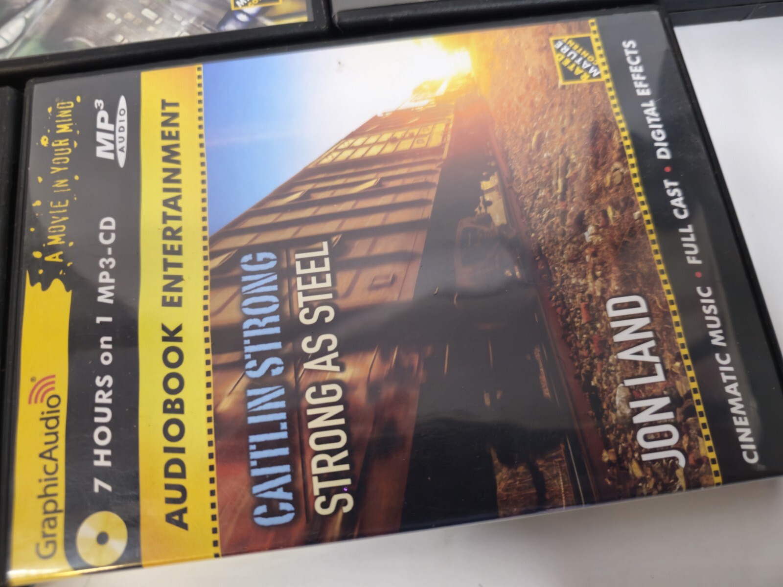 Lot of 5 CAITLIN STRONG Graphic Audio Books # 1, 5, 6, 7, 10 — 34 Hours