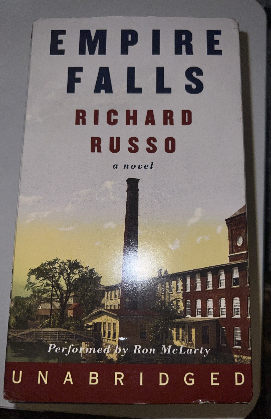 Empire Falls by Richard Russo (2001, Cassette, Unabridged) — NEW & SEALED
