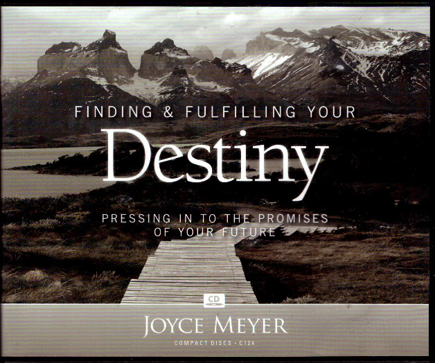 Finding & Fulfilling Your Destiny by Joyce Meyer 4 CD Audio Book — Free Shipping
