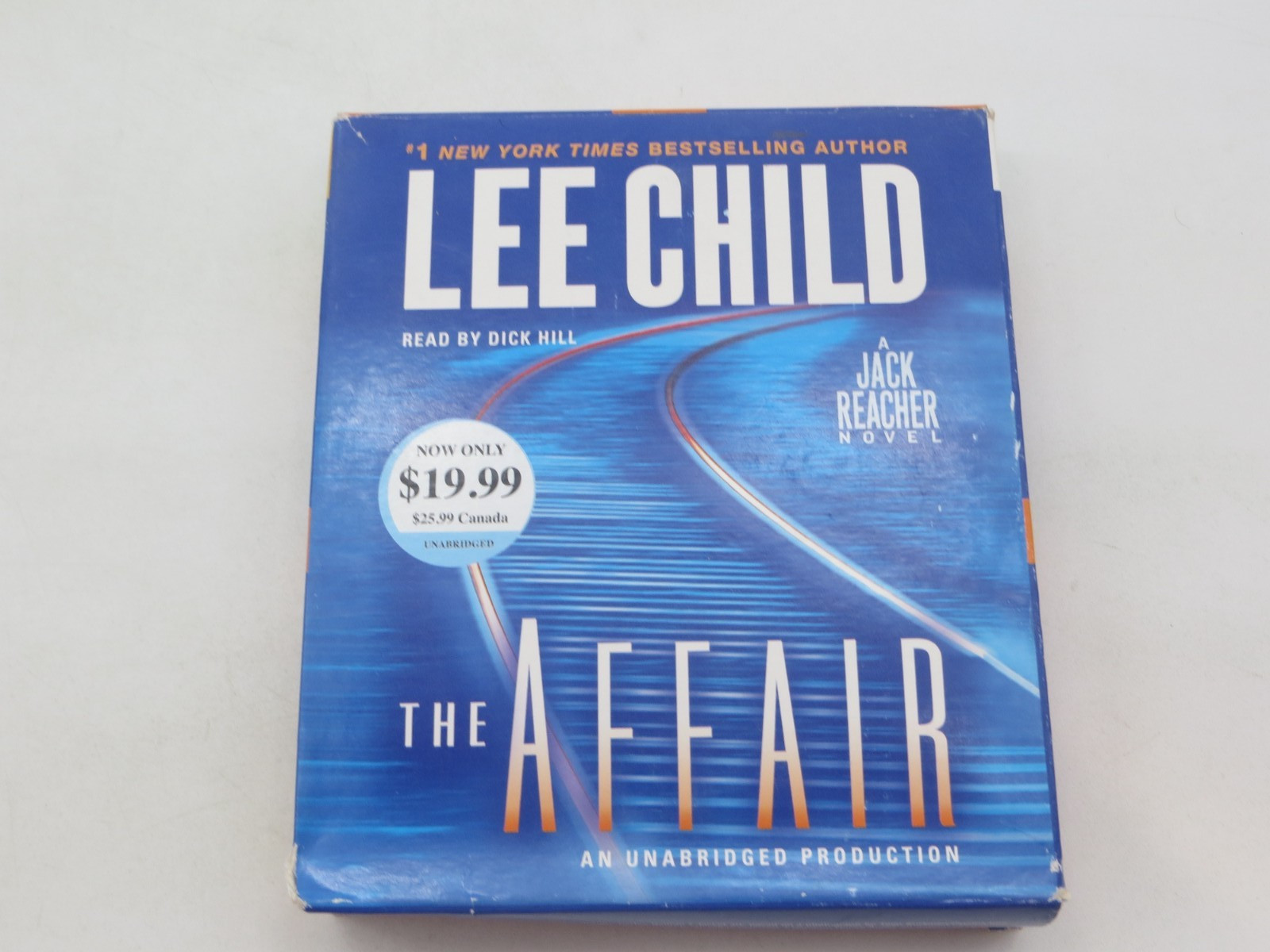 LEE CHILD CD AUDIOBOOK lot of 4 The Affair Make Me Never Go Back Gone Tomorrow