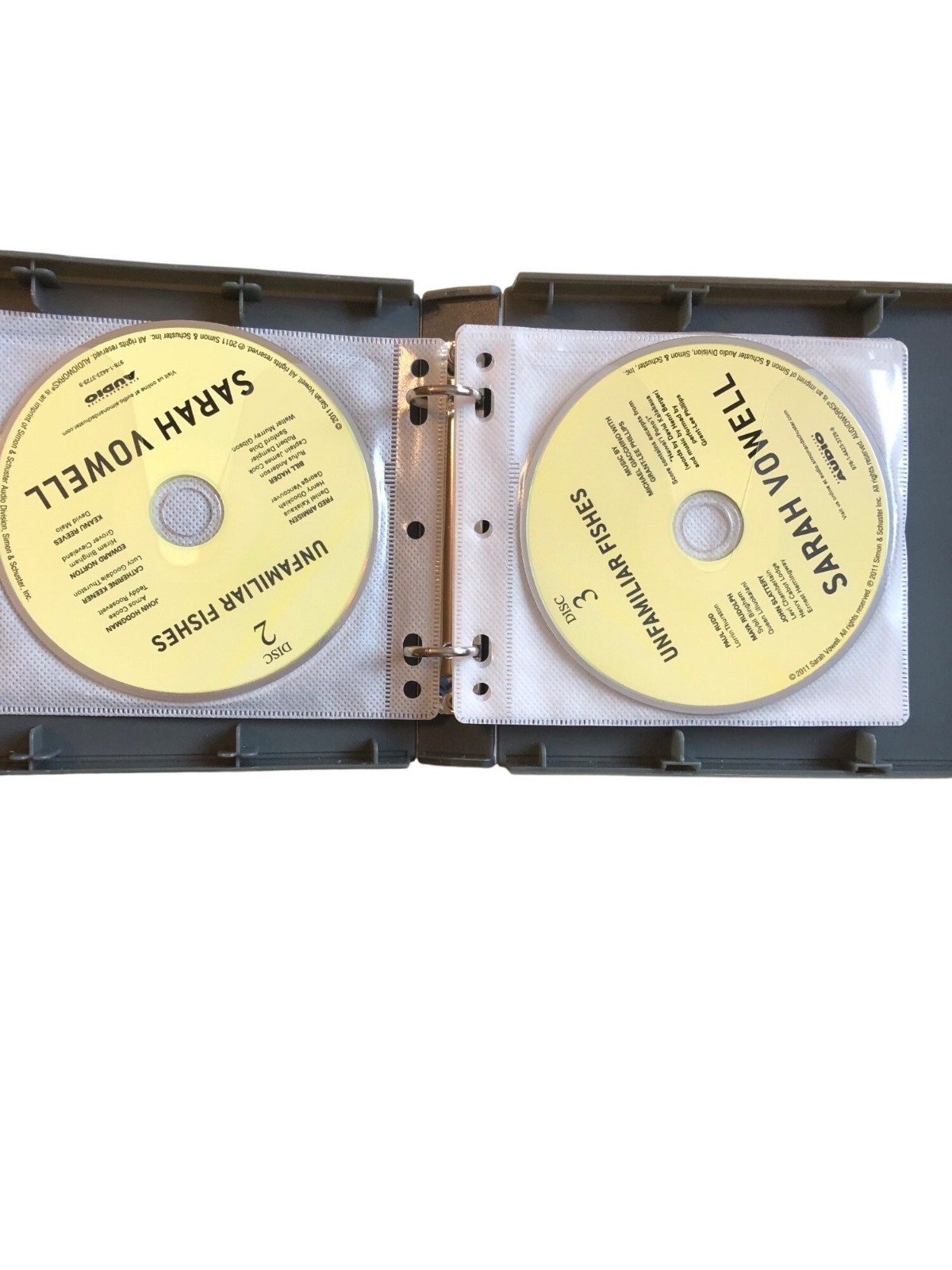 Unfamiliar Fishes Audiobook Sarah Vowell 7 Discs 2011 Simon & Schuster Audio