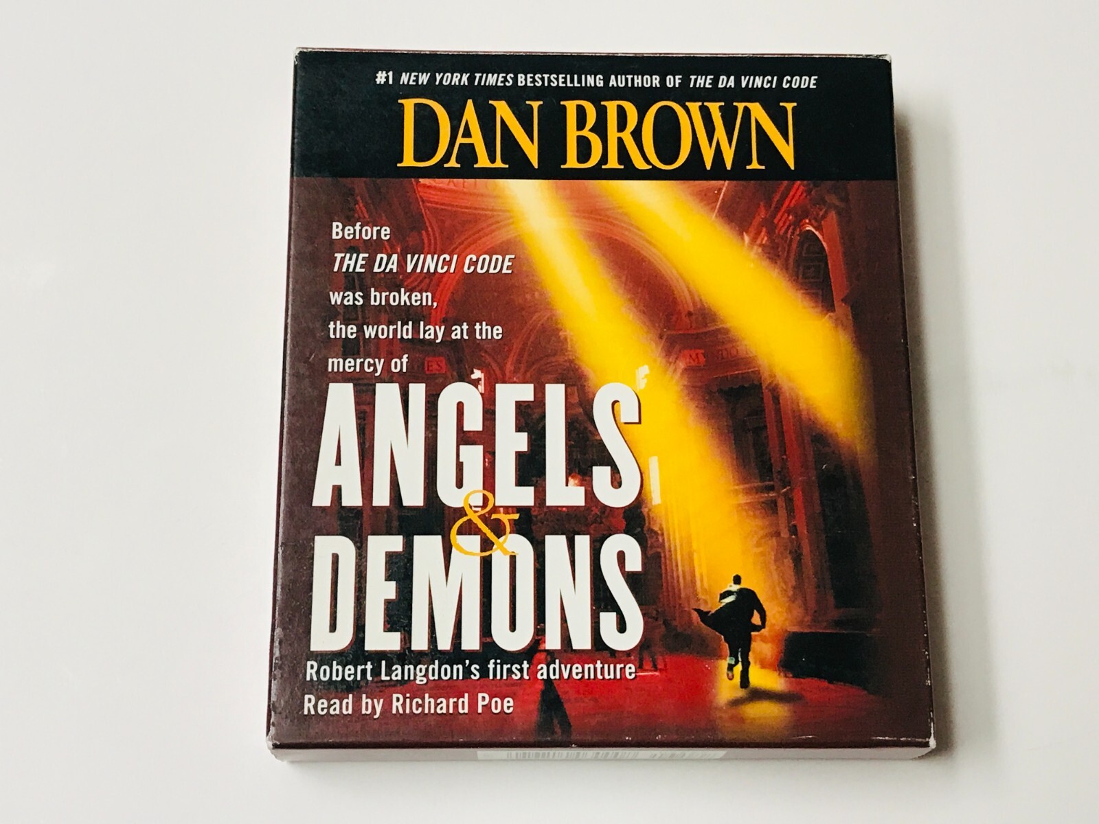 Dan Brown: Angels and Demons (2003 Audiobook CD) ABRIDGED 6 CD Set