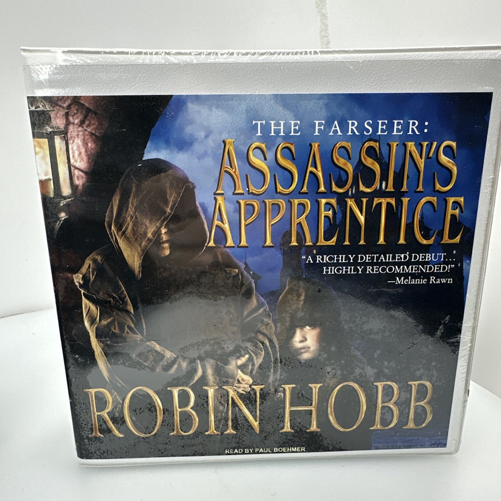 Robin HOBB Farseer Bk 1 ASSASSIN’S APPRENTICE Audiobook Library Ed. Audio