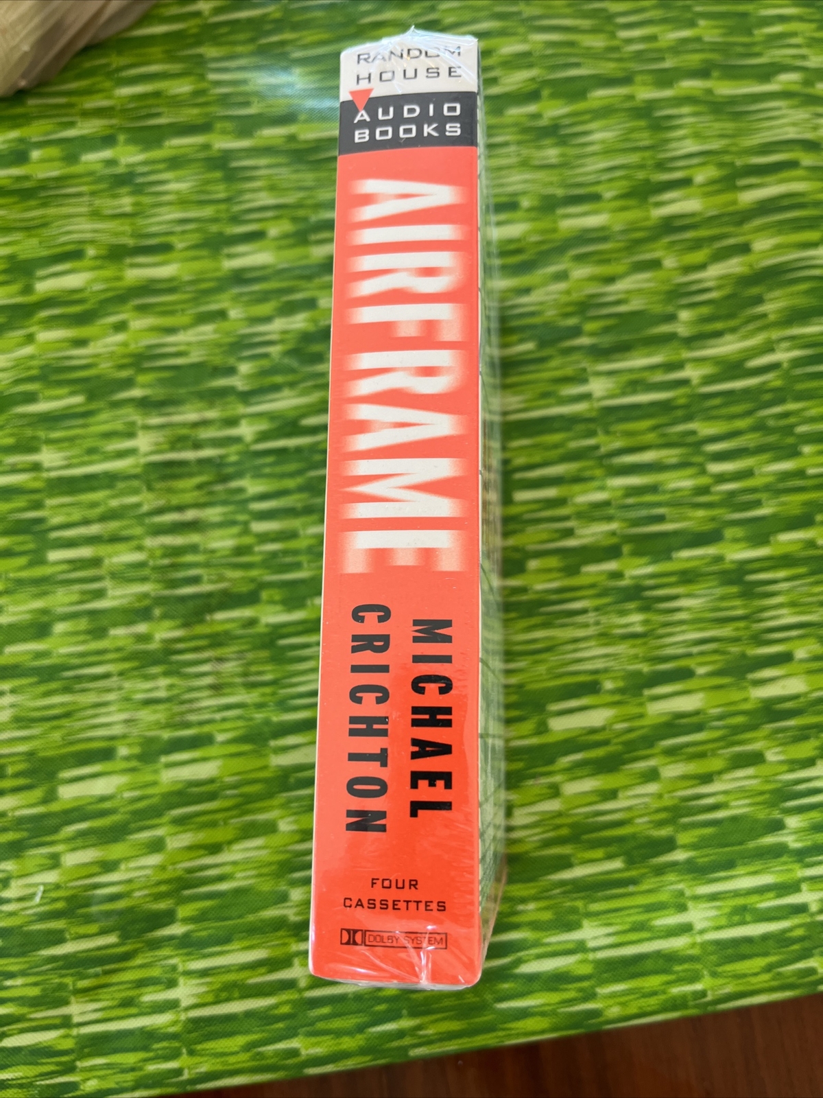 Airframe by Michael Crichton (1996, Audio Cassette, Abridged edition) Sealed