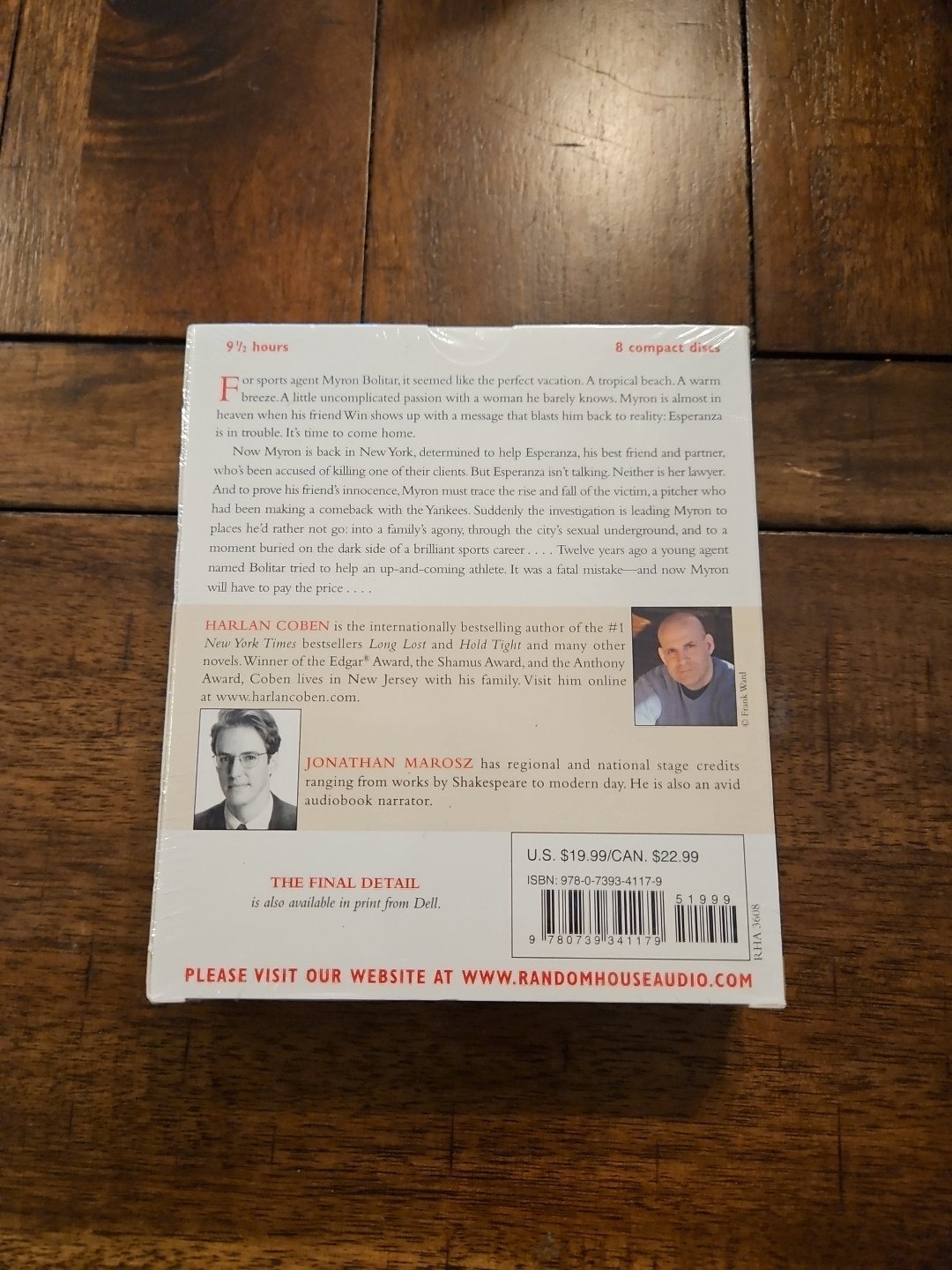 Myron Bolitar Ser.: The Final Detail : A Myron Bolitar Novel by Harlan Coben…